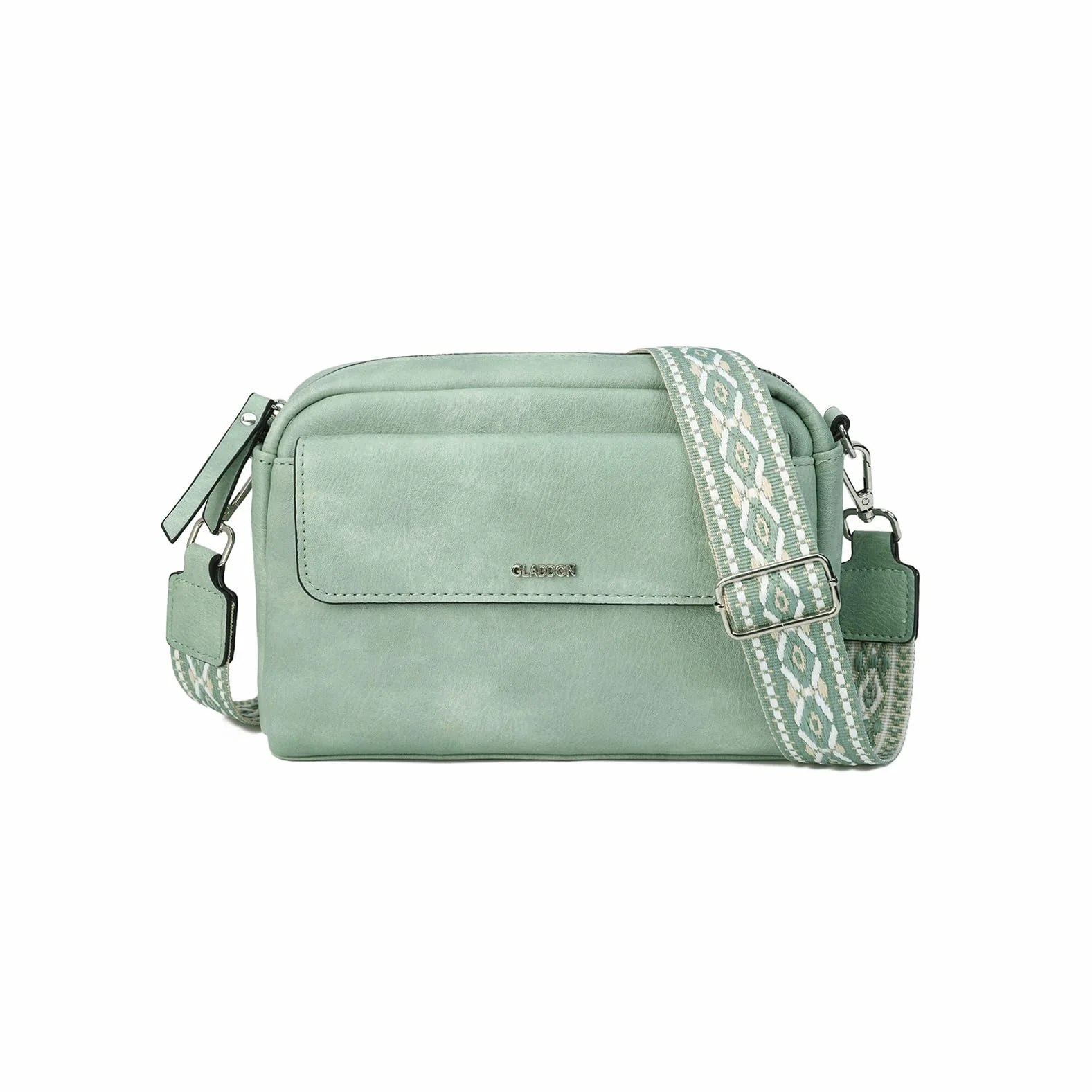 Sac bandoulière femme cuir léger imperméable avec bandoulière amovible