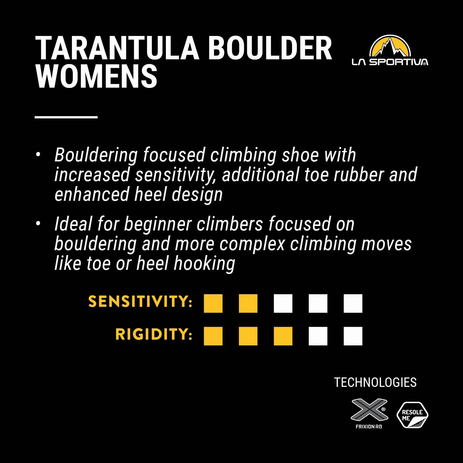 LA SPORTIVA Tarantula Boulder Chaussons Escalade Femme