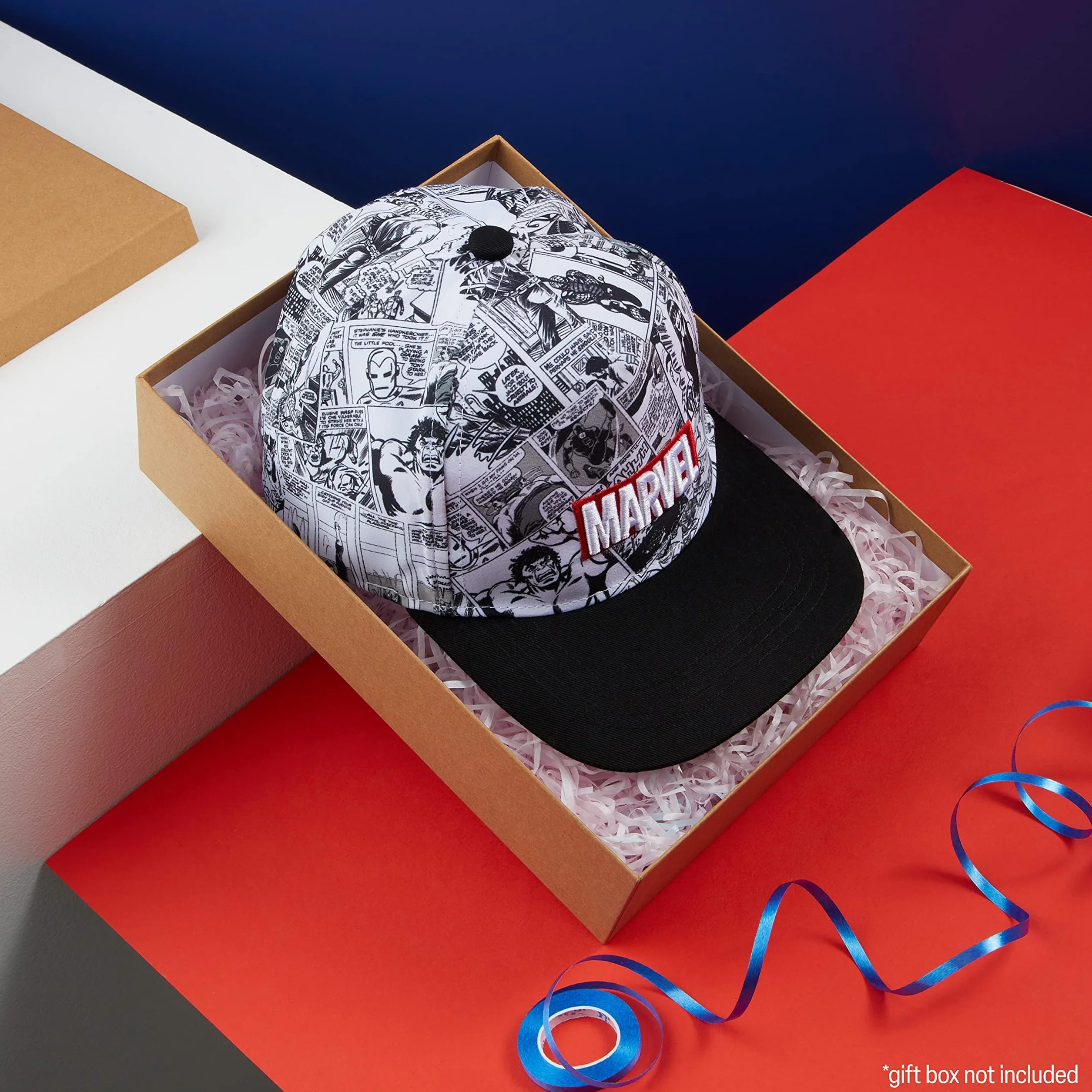 Marvel Casquette Enfant Baseball Snapback Avengers Spiderman Comics Chapeau Plage Protection Soleil Officiel Taille Unique