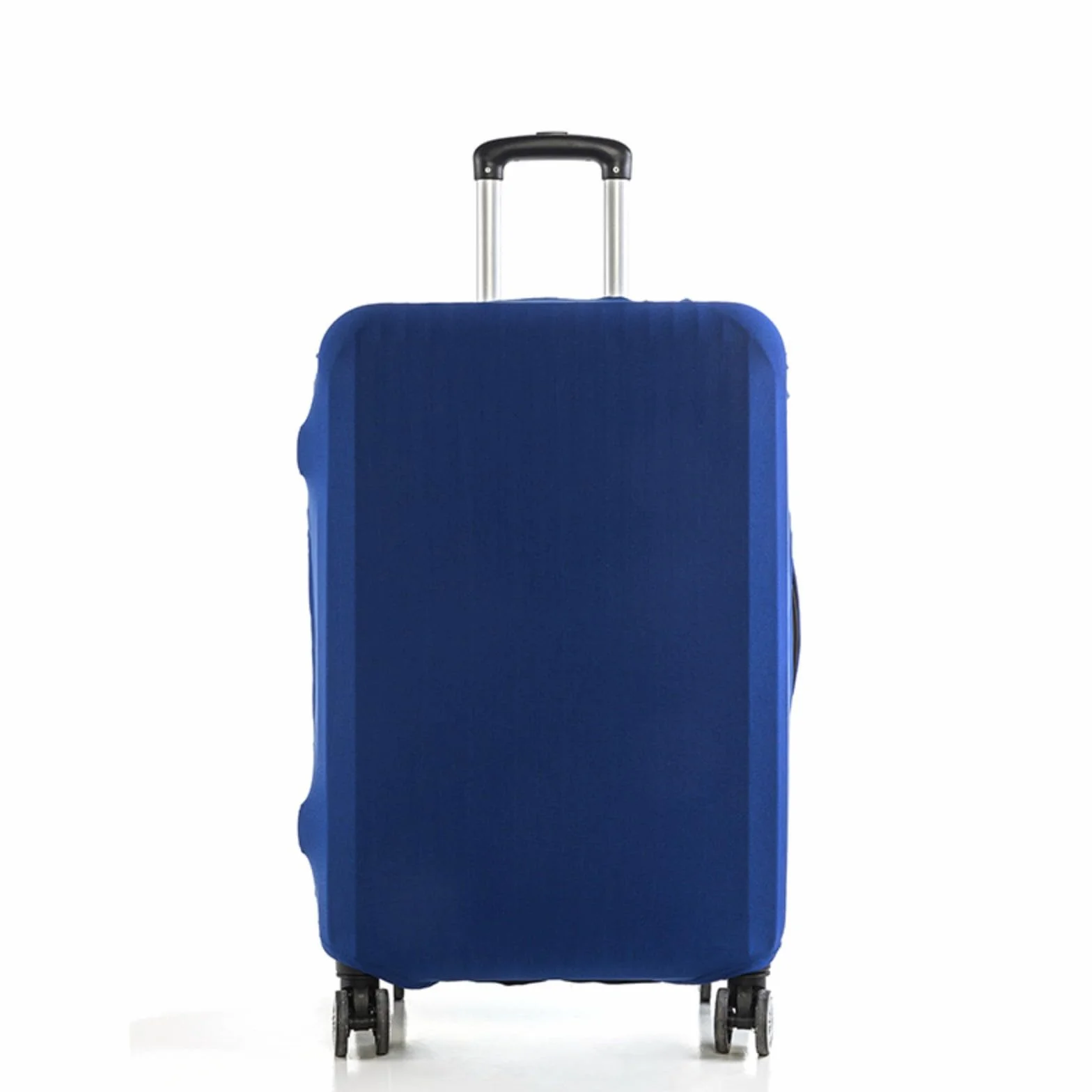 Elastique Housse De Valise Luggage Cover Protection Bagage Voyager Bleu M 22-25 inch