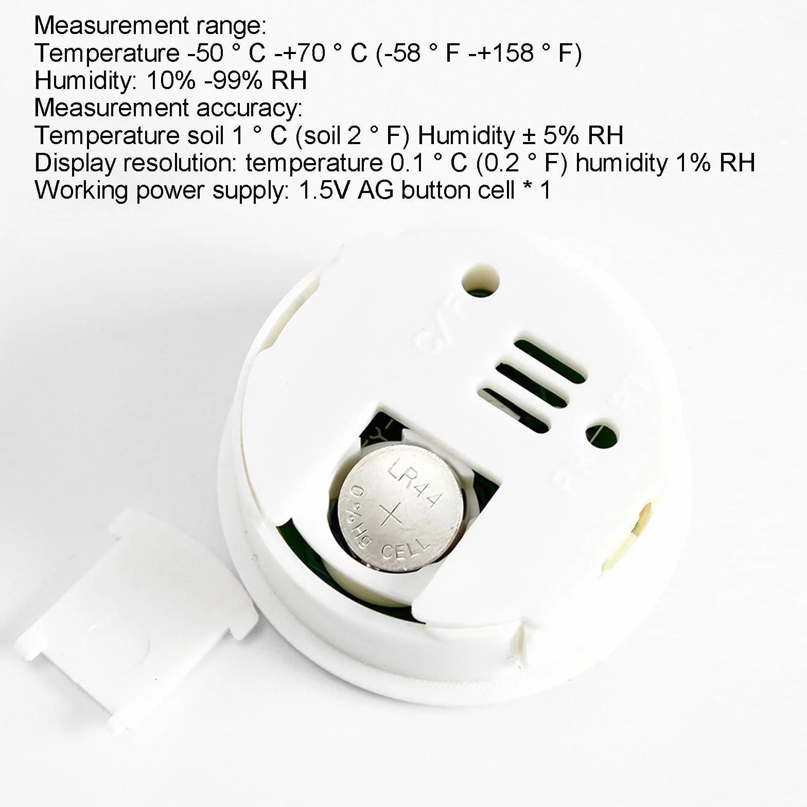 Lot de 4 thermomètres et hygromètres d'intérieur haute précision pour chambre, salon et jardin