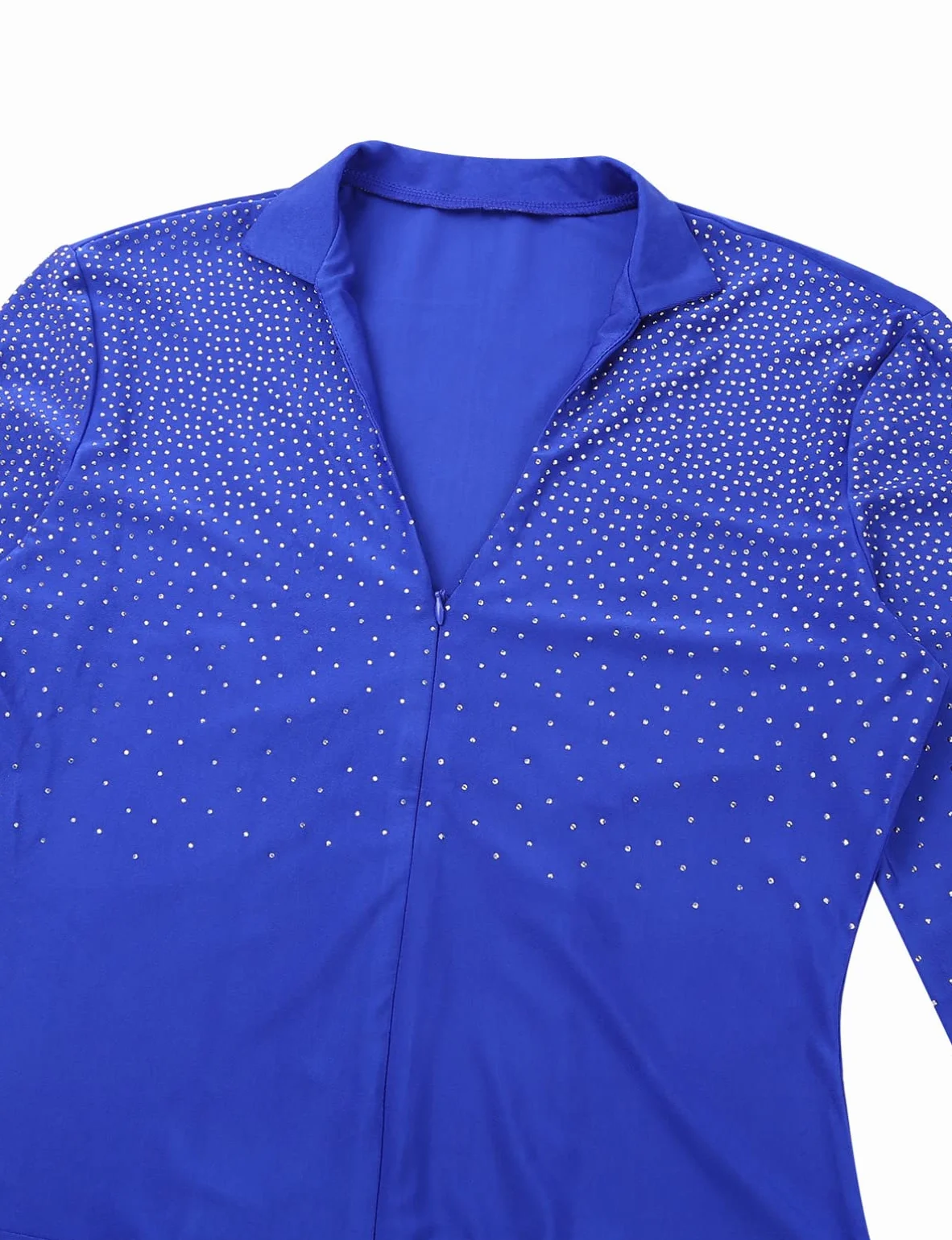 Justaucorps Danse Latine Homme Body Danse Classique Gymnastique Manches Longues