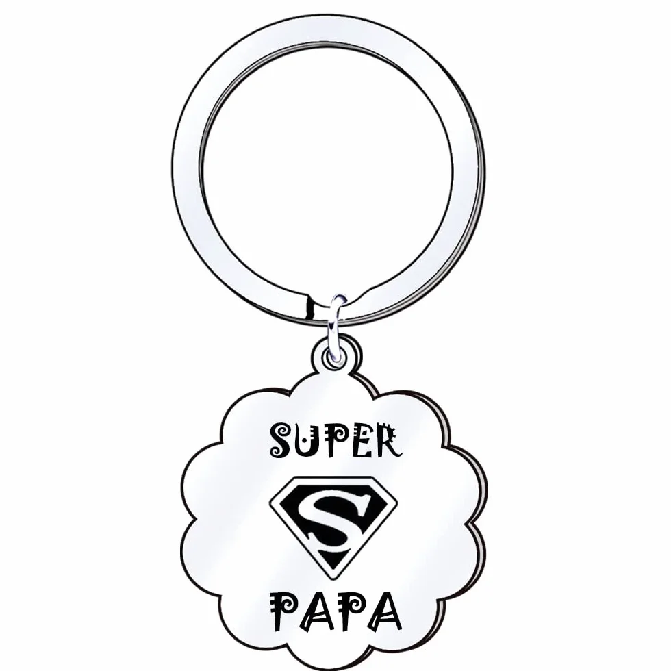 Porte-cles Papa Cadeau Fete Des Peres Anniversaire Original
