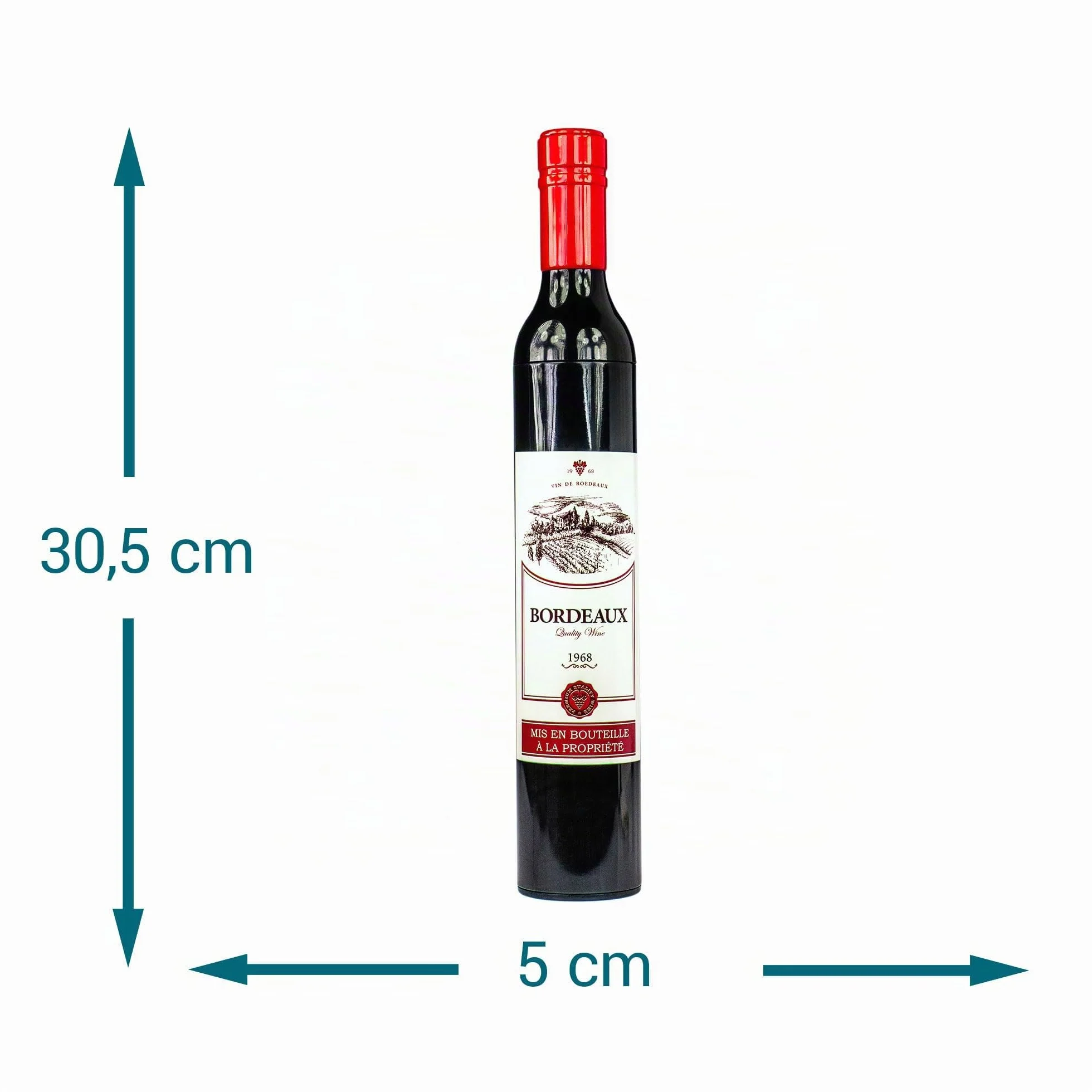 Parapluie Pliable Bouteille de Vin