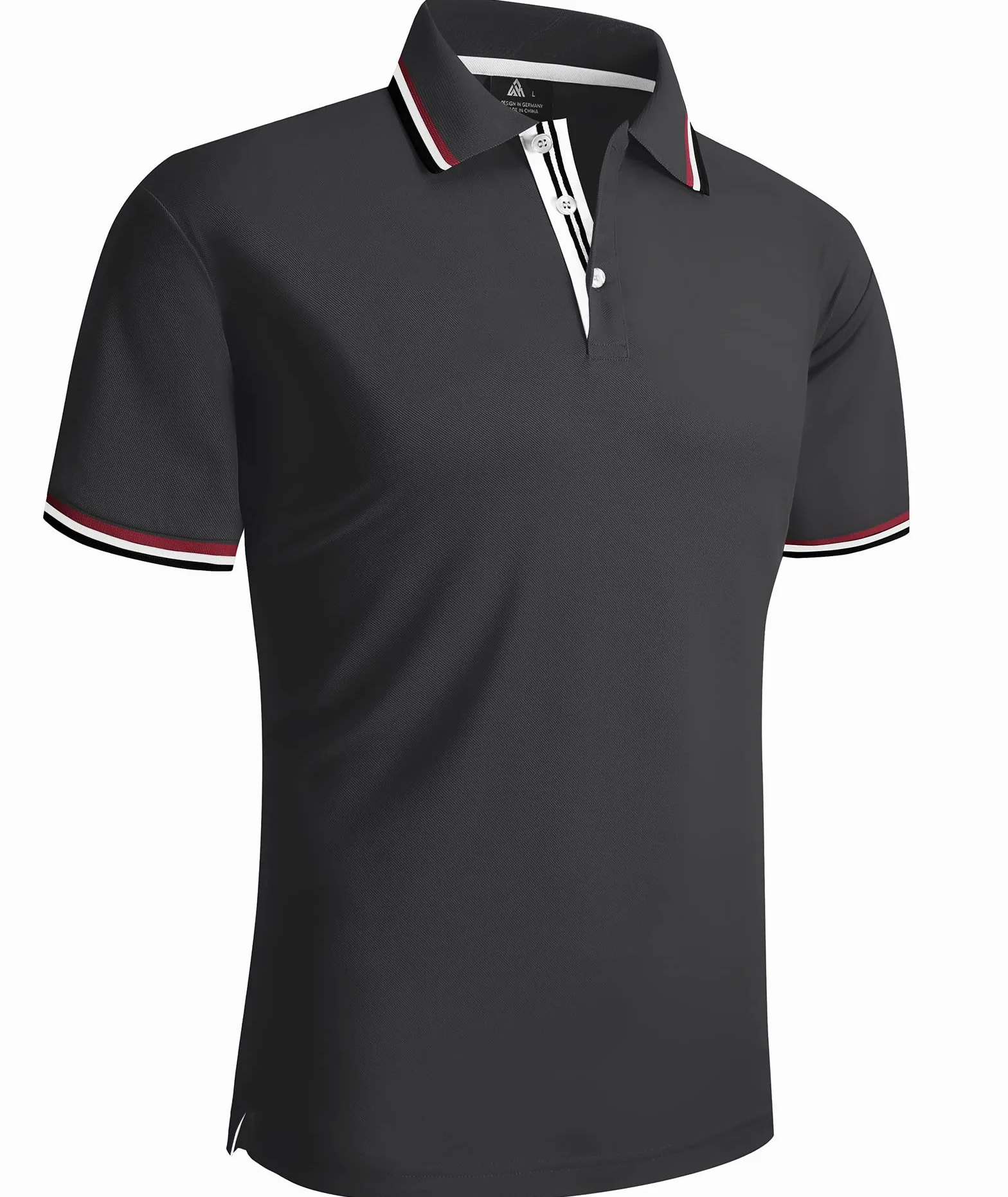 SwissWell Polo Homme Manches Courtes Léger Respirant Séchage Rapide