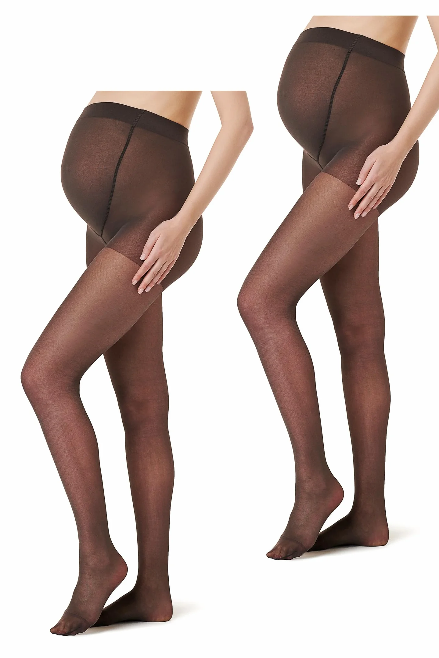 Noppies Lot de 2 Collants de Maternité 20 Deniers