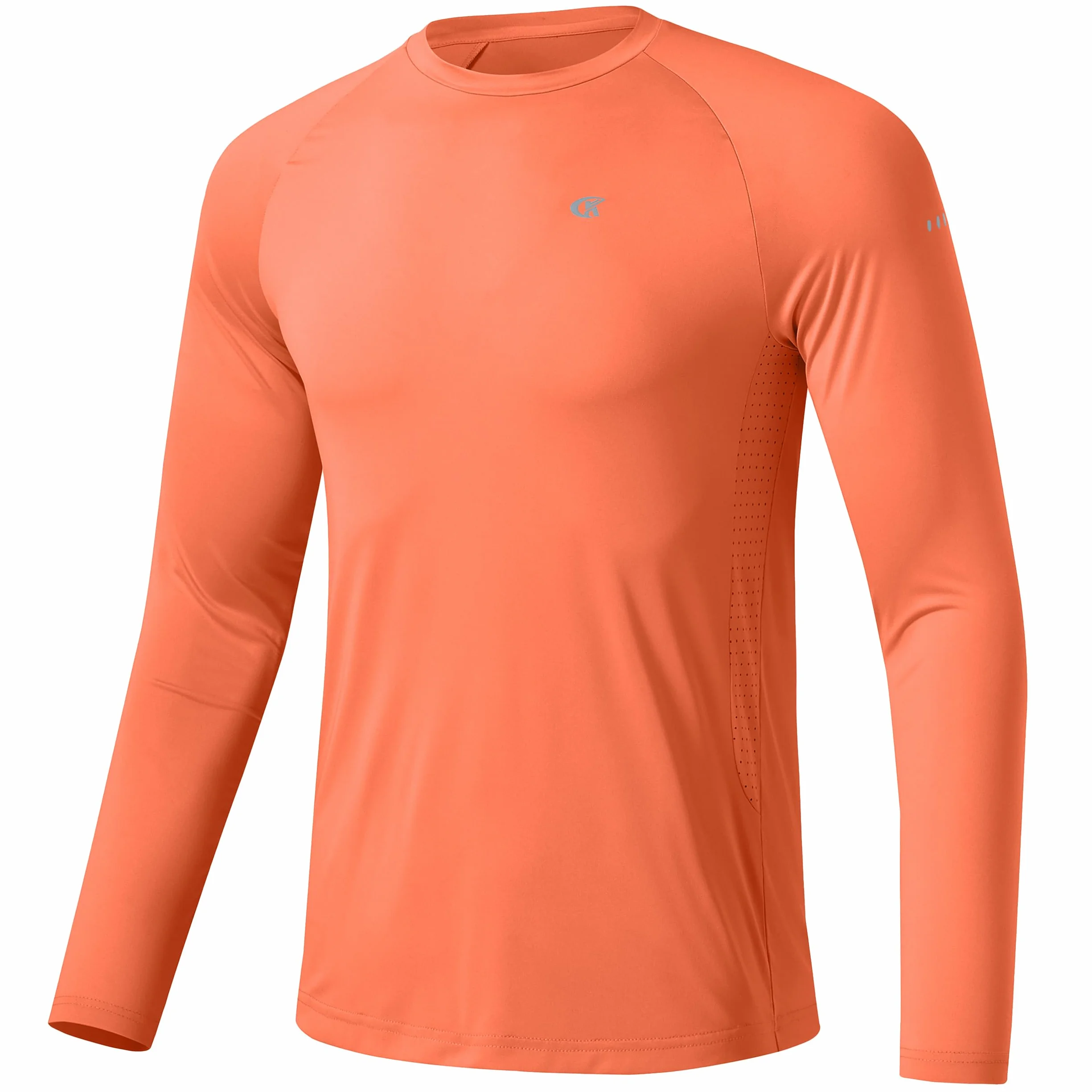 Huayuzh Rashguard UV UPF 50+ T-shirt à manches longues pour homme Séchage rapide Respirant Surf