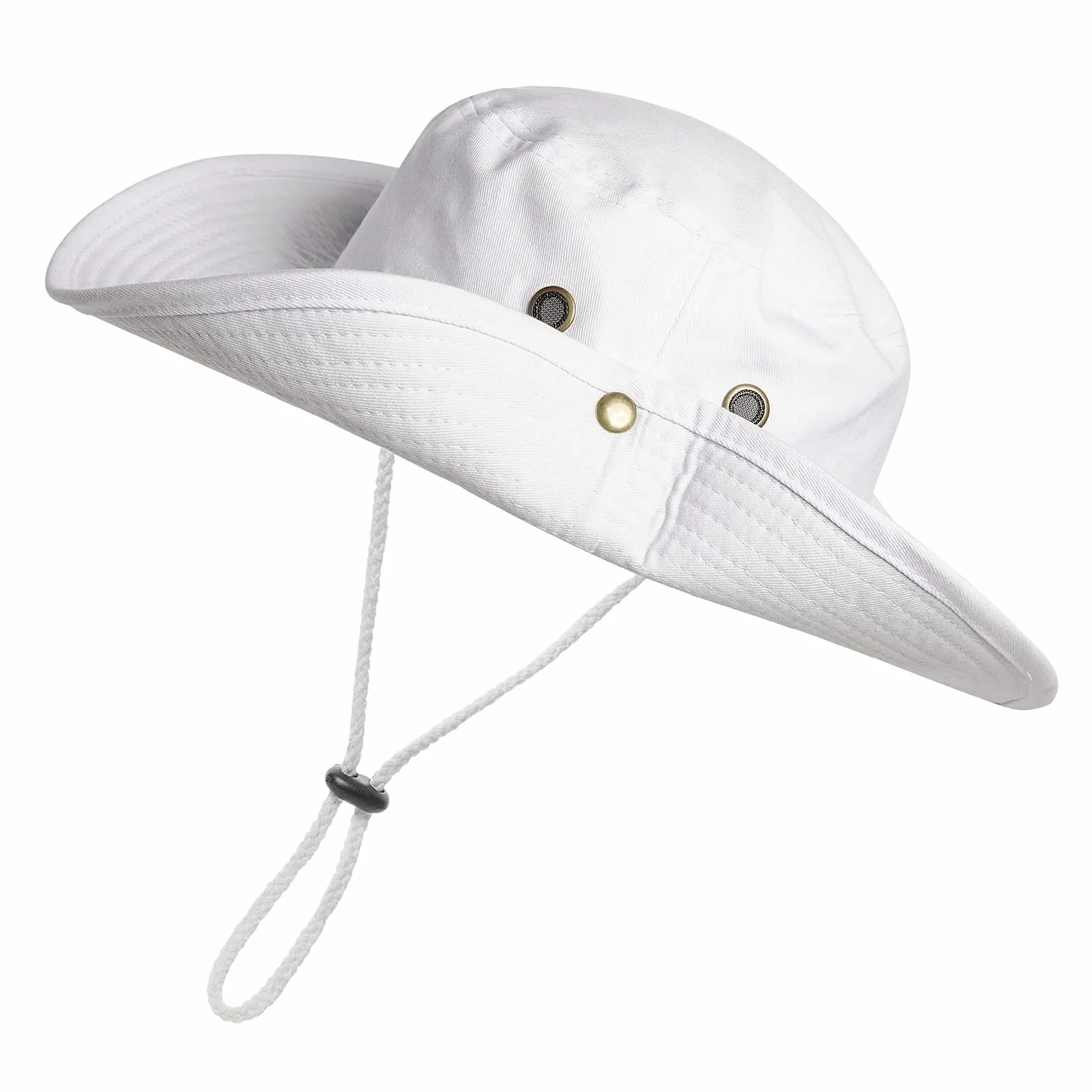 INOGIH Chapeau de soleil été homme Protection UV Boonie pêche seau randonnée plein air M/L 59CM