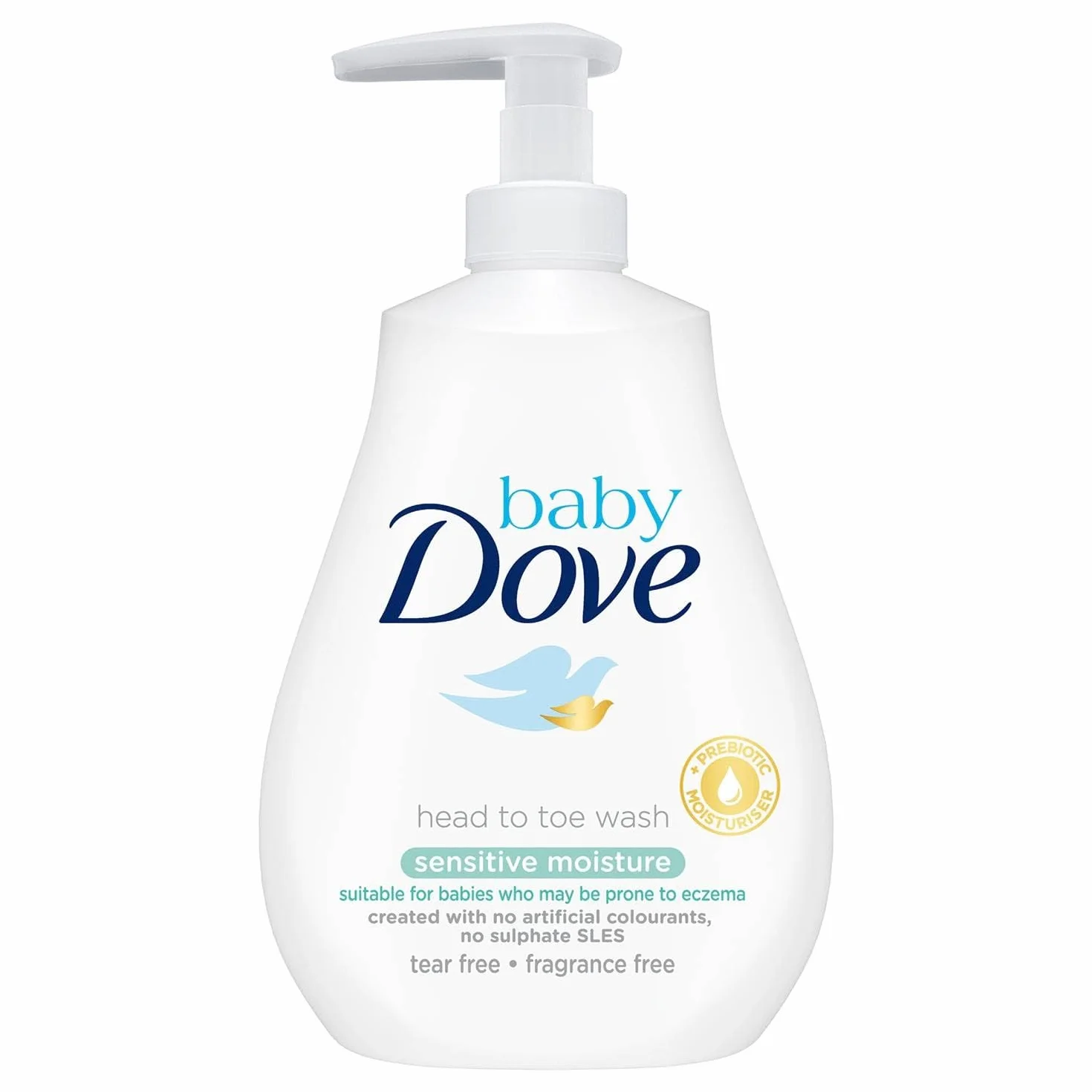 Baby Dove Sensitive Moisture Nettoyant de la tête aux pieds 400 ml