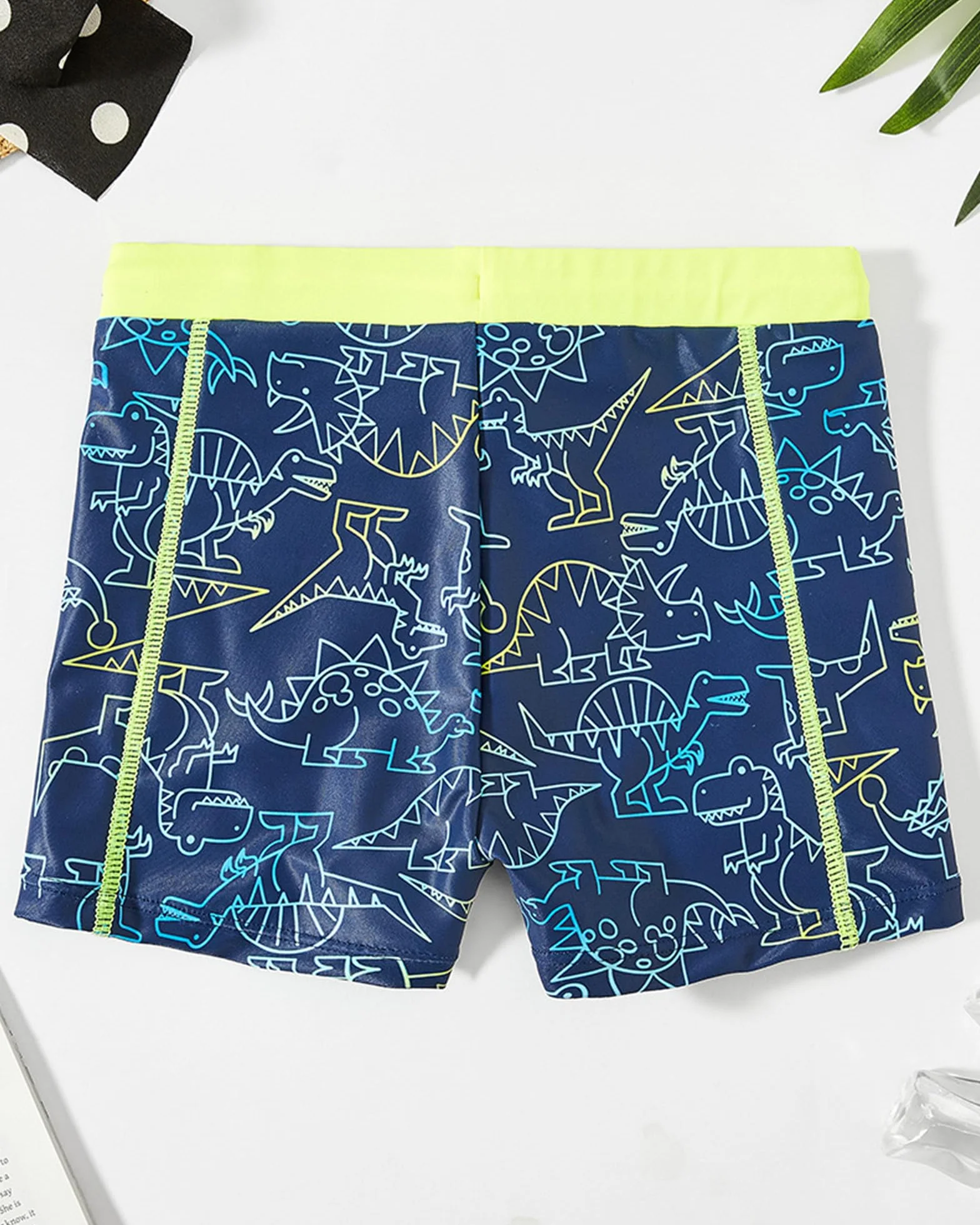Maillots de Bain pour Garçons 2-11 Ans, Short de Bain Élastique Séchage Rapide