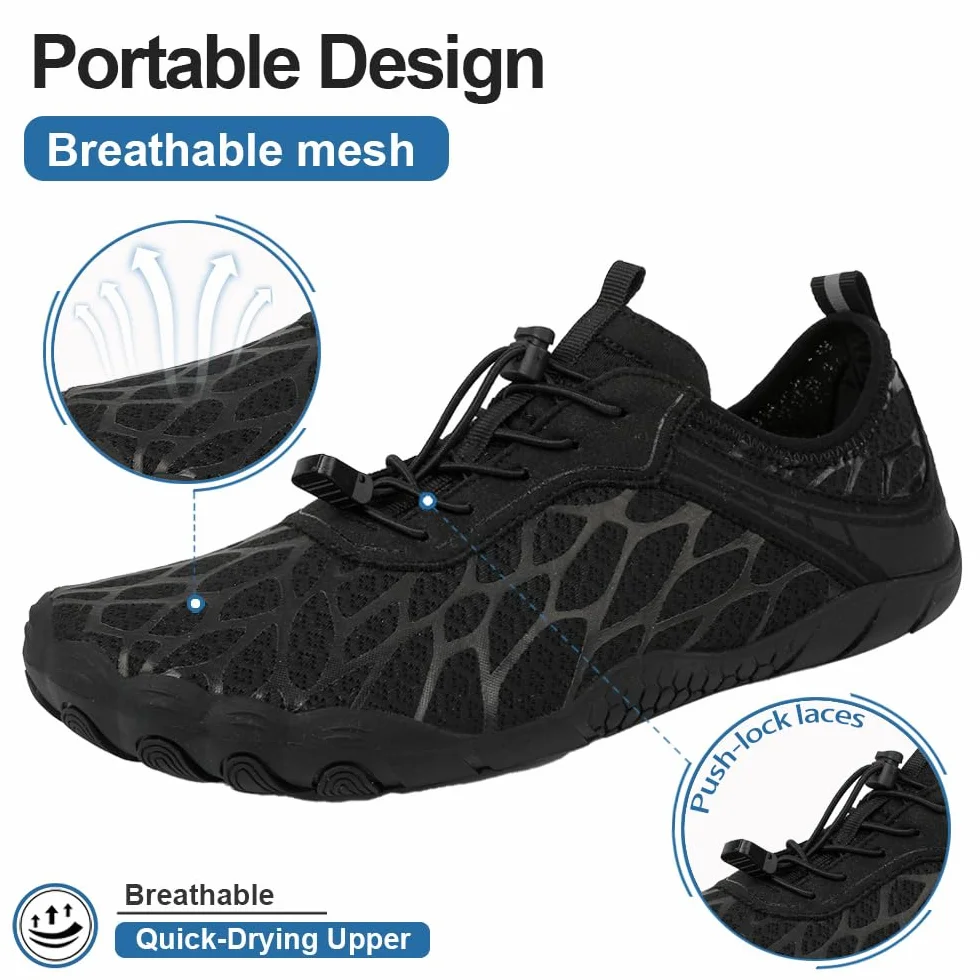 Barefoot Shoes Homme Femme Chaussures Minimalistes Séchage Rapide Respirabilité Running Gym Training Fitness 36-46EU
