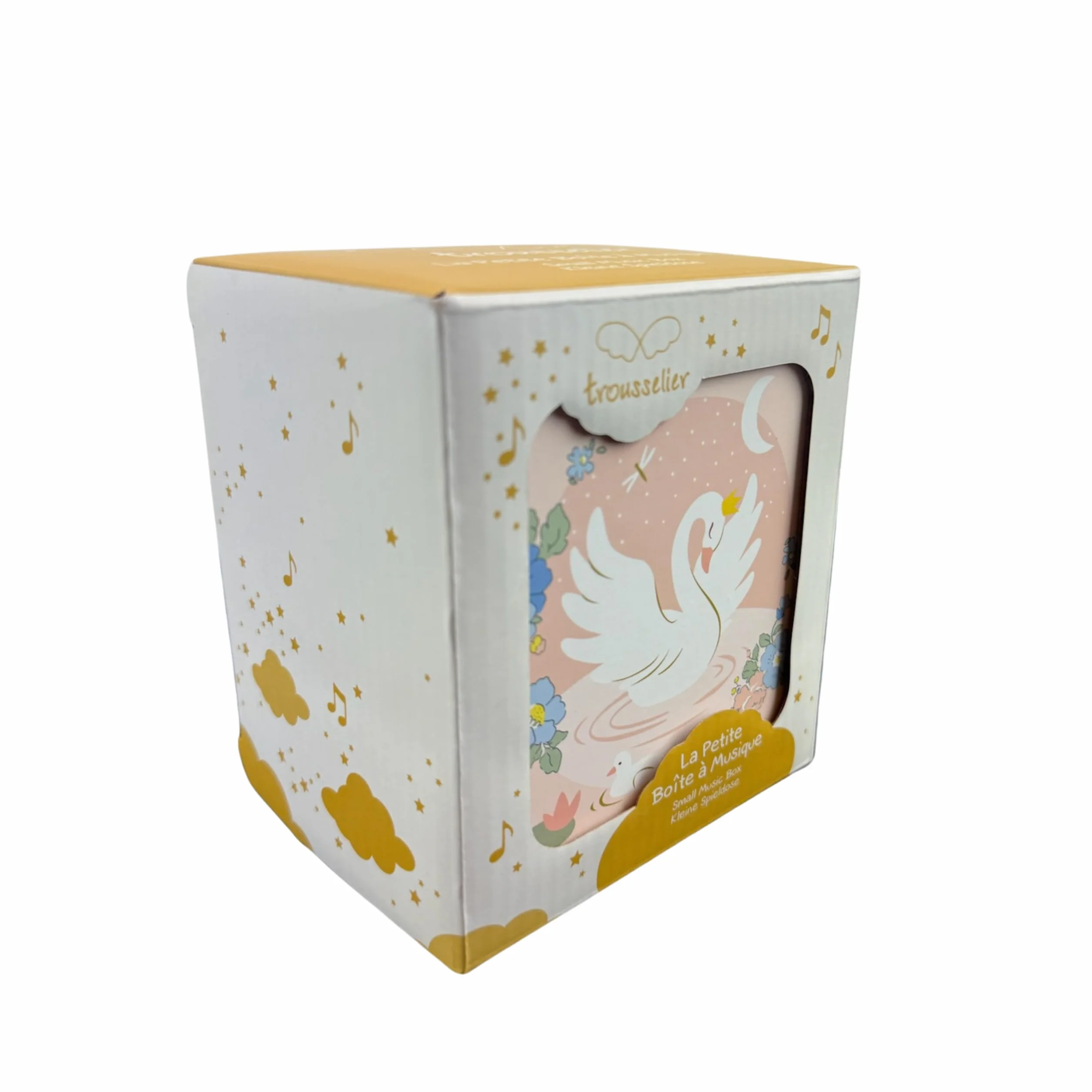 Trousselier Boite à Bijoux Petite Fille Musicale - Coffret Bijoux Musical Cadeau Naissance Danseuse
