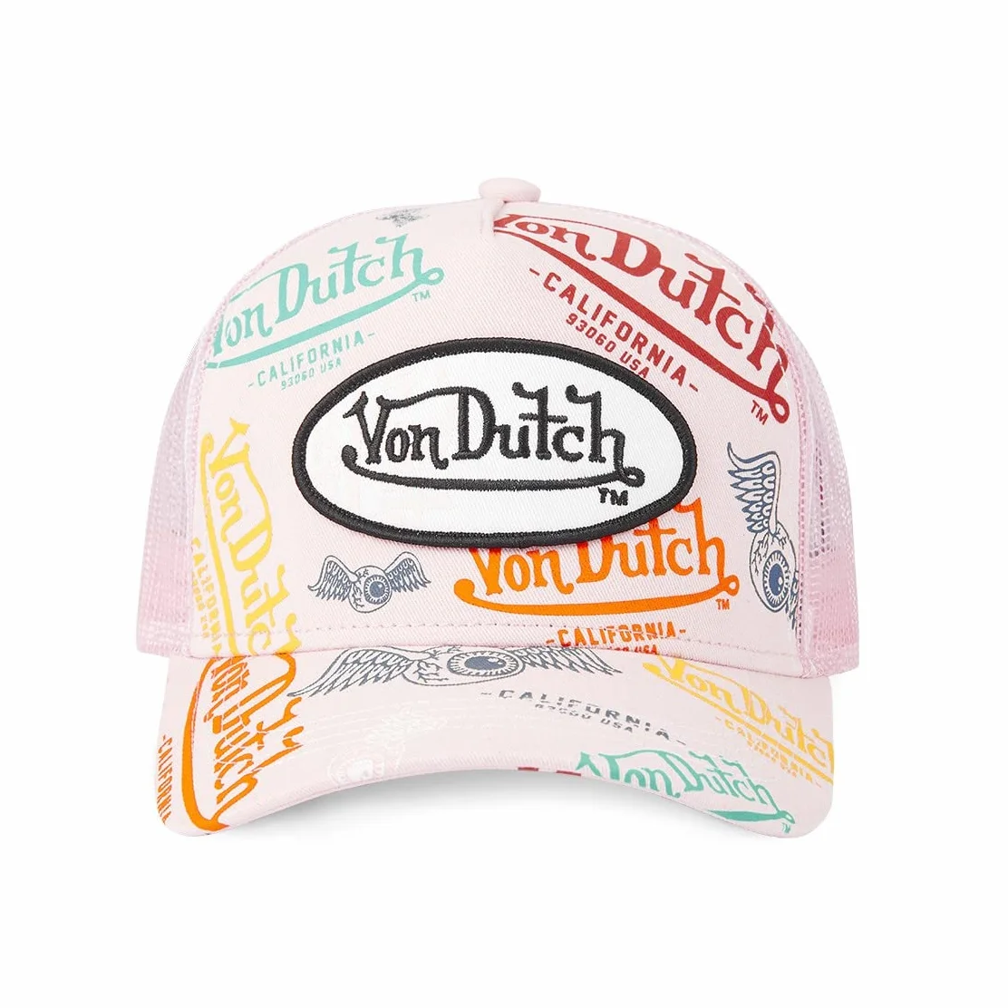 Von Dutch Casquette Ajustable Homme Femme Cap Athlétique