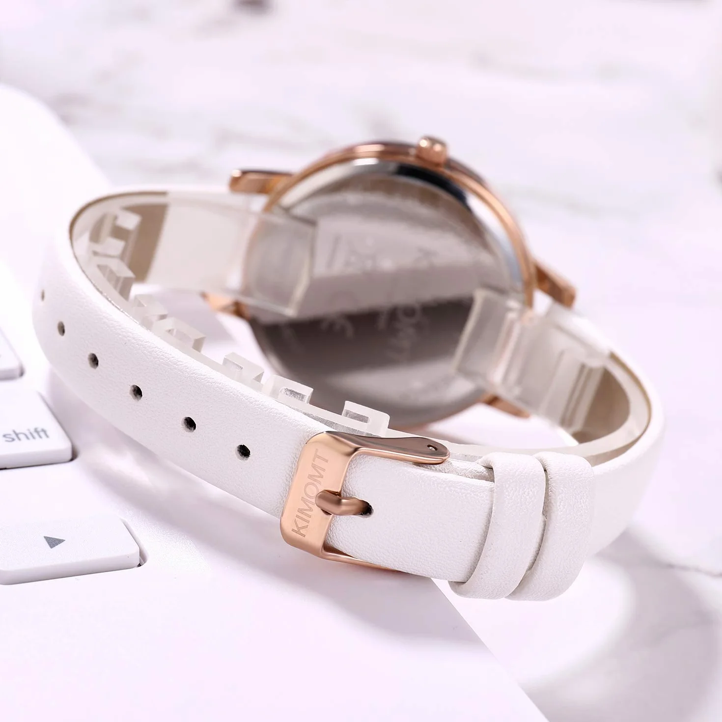 Montre Femme Bracelet Cuir Quartz Luxe Étanche Mode Montre-Bracelet Créative