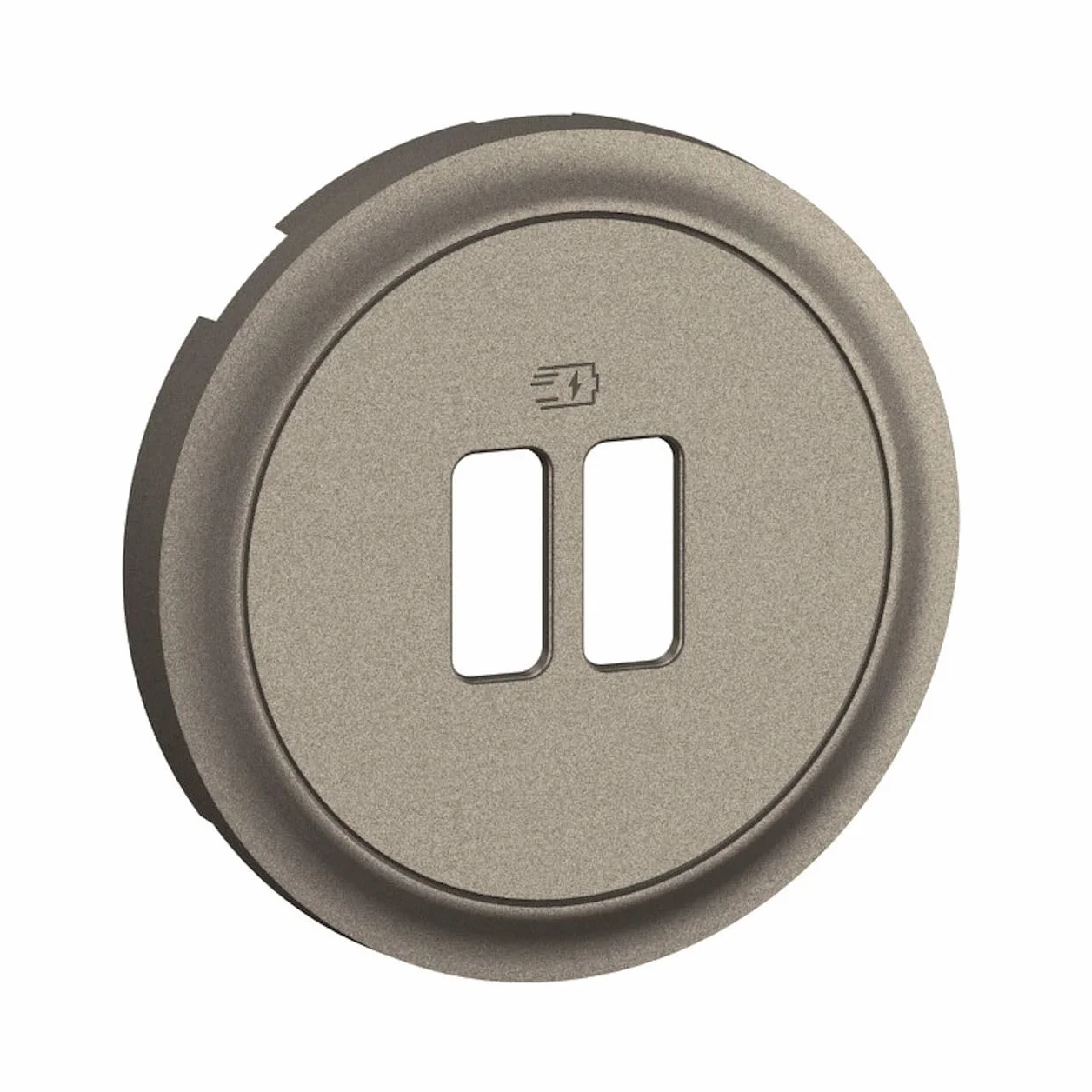 Legrand Céliane CT0154 enjoliveur pour prise USB titane simple ou double