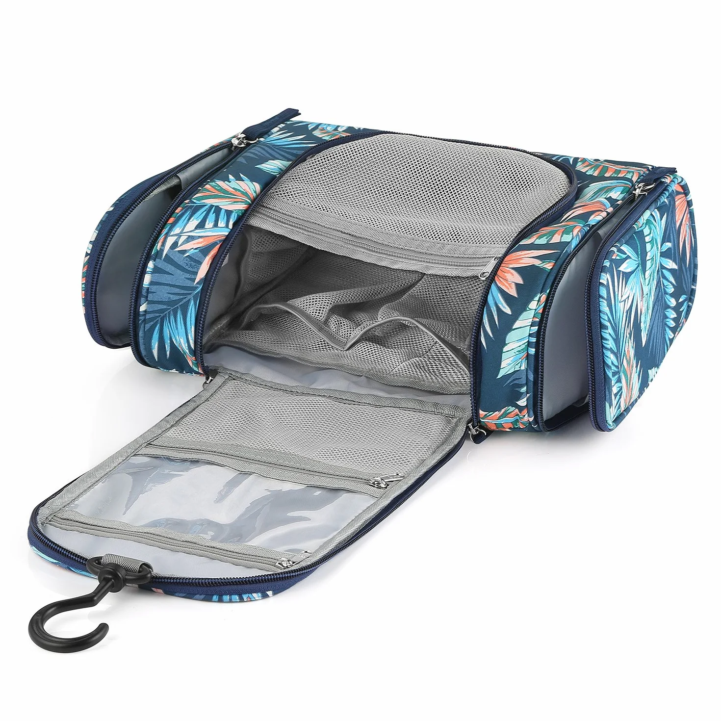 FOREGOER Trousse de Toilette Voyage Grande Sac de Toilette cosmétiques Suspendre Vanité Femme