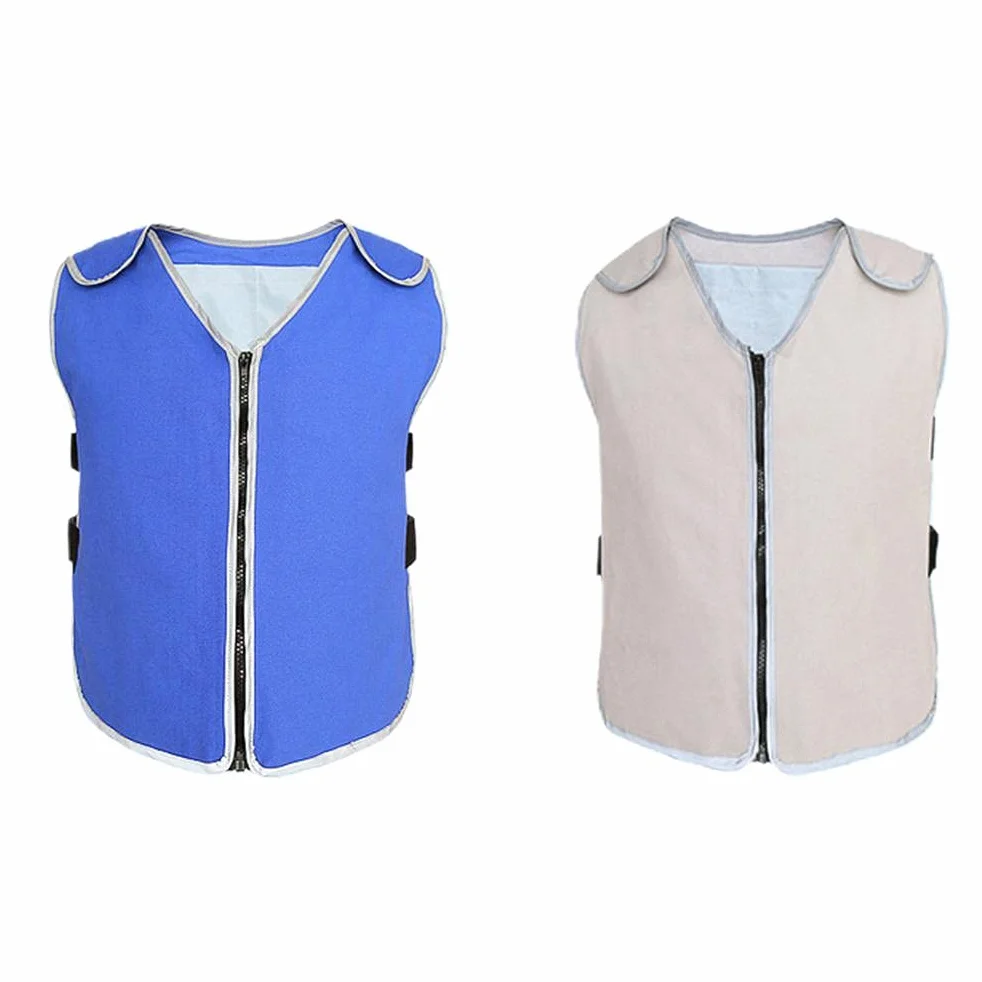 Gilet de refroidissement par glace réglable pour sports de plein air, pêche, cyclisme