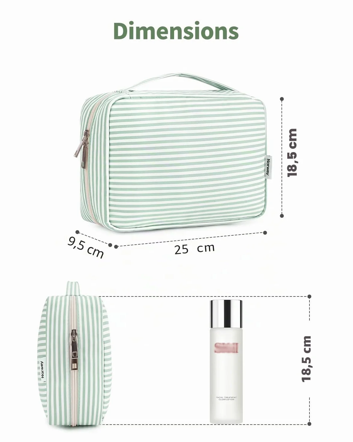 Trousse de Toilette Grande à Suspendre pour Homme et Femme