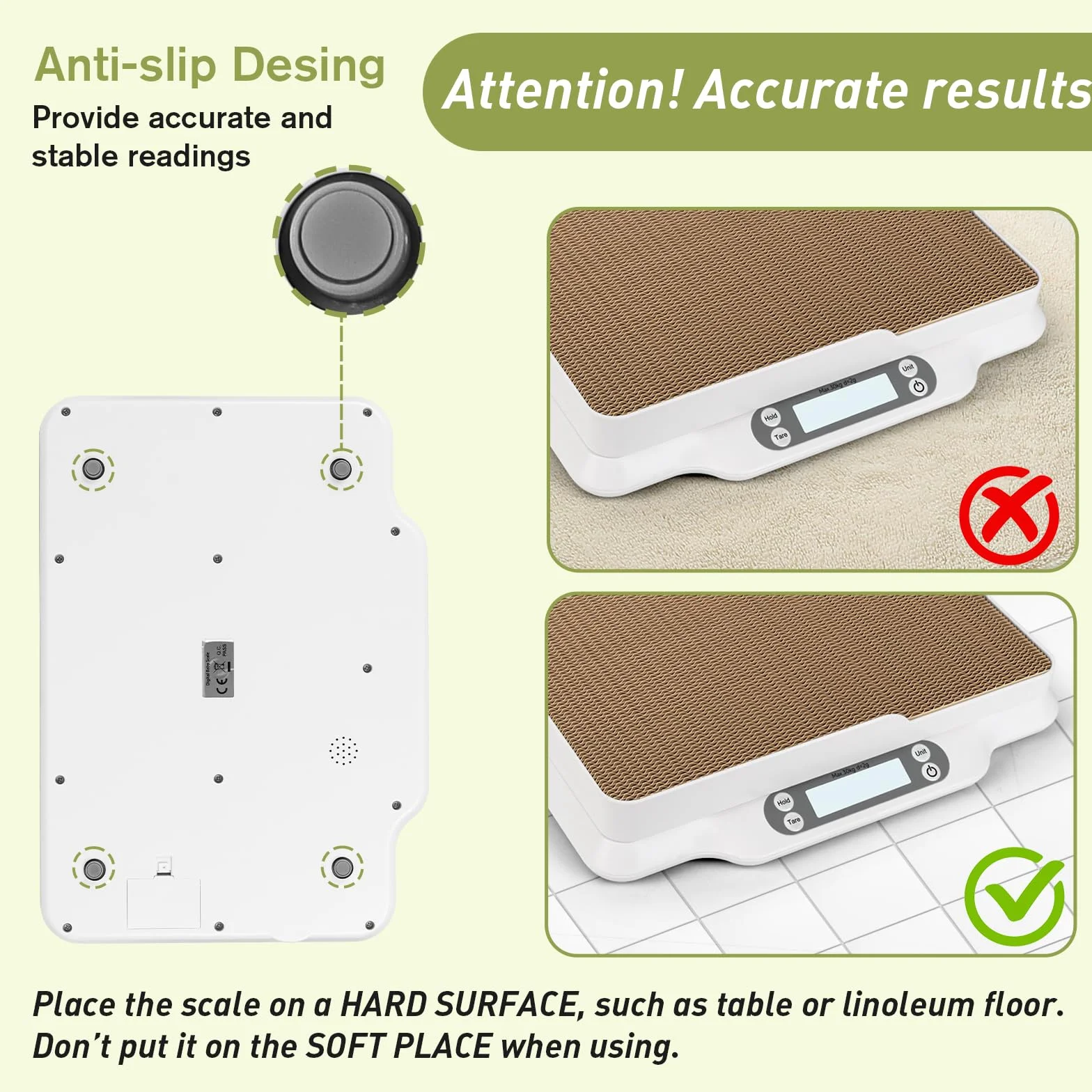 Balance numérique bébé animal de compagnie 2 plateaux 30 kg écran LCD 4 modes pesée kg oz lb ml