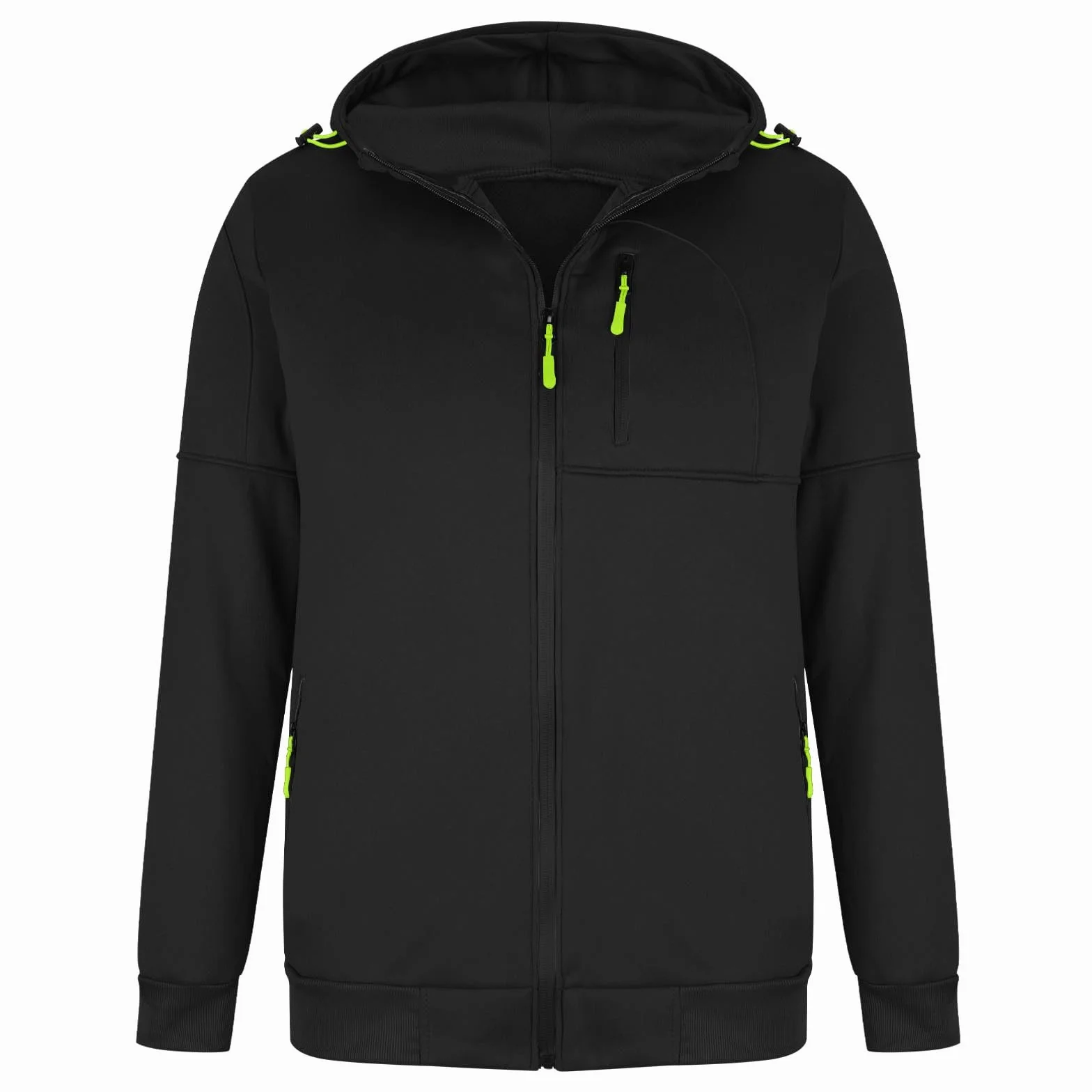 RLEHJN Sweats À Capuche Homme Zippé Chaud Veste Sport Pull Manches Longues Hoodie Sportswear Avec Poche
