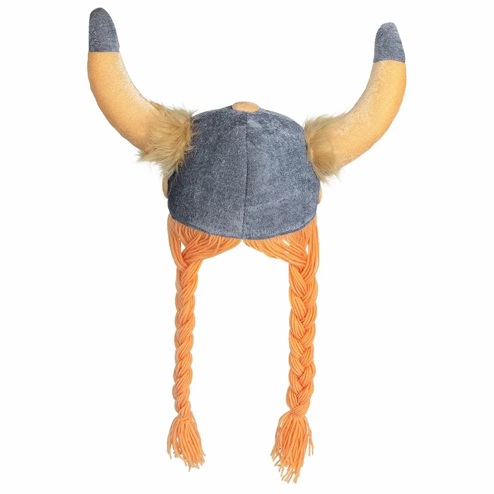 Boland Casque Gaulois Chapeau Tissu Viking Guerrier Déguisement Carnaval Halloween Fête Thème