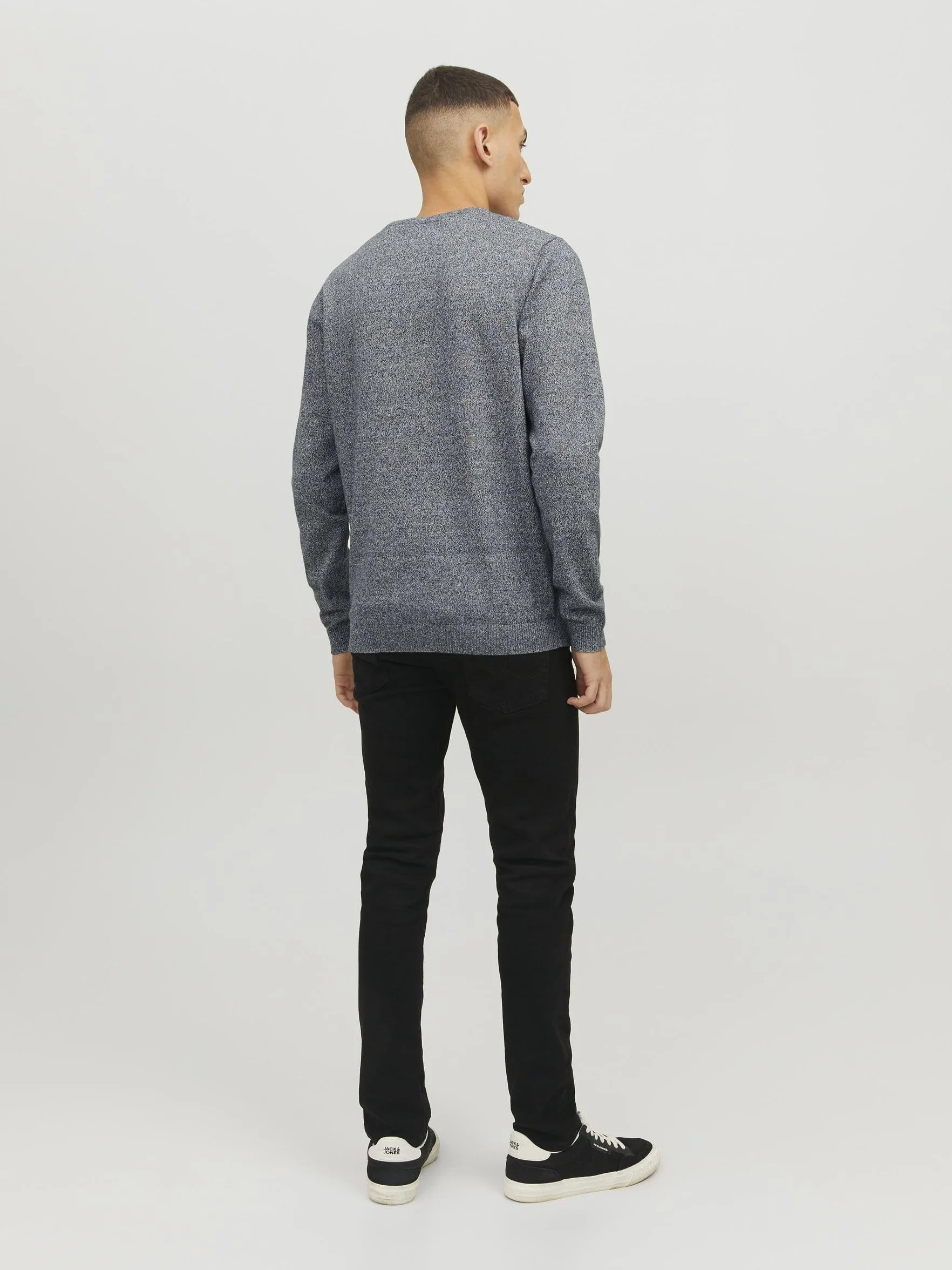 Jack & Jones Jjebasic Knit Crew Neck Noos Pull Homme