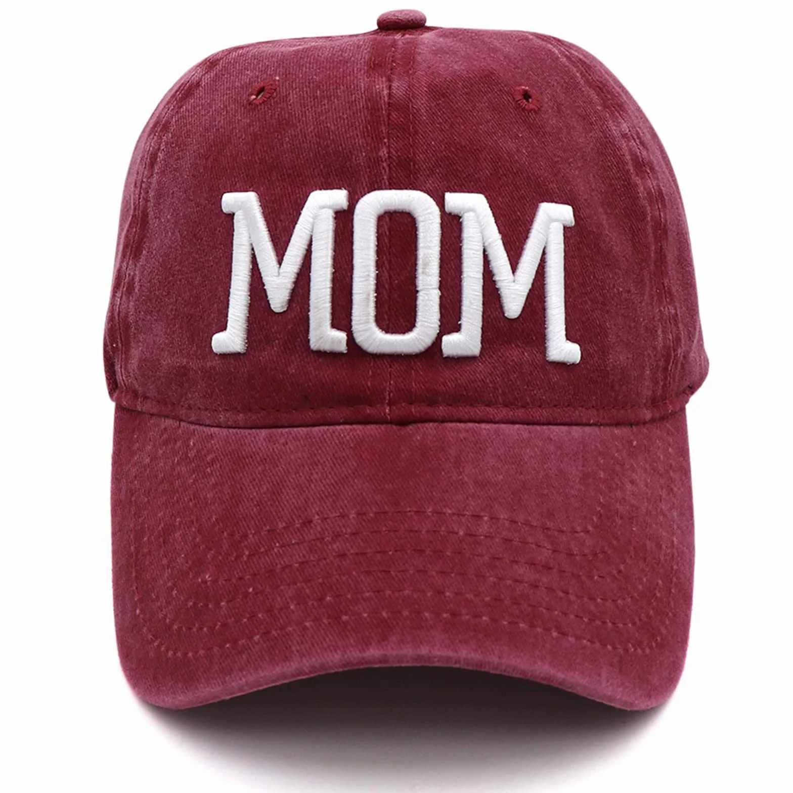 Chapeaux de fête des pères brodés réglables pour maman et papa - Cadeau pour couples et parents