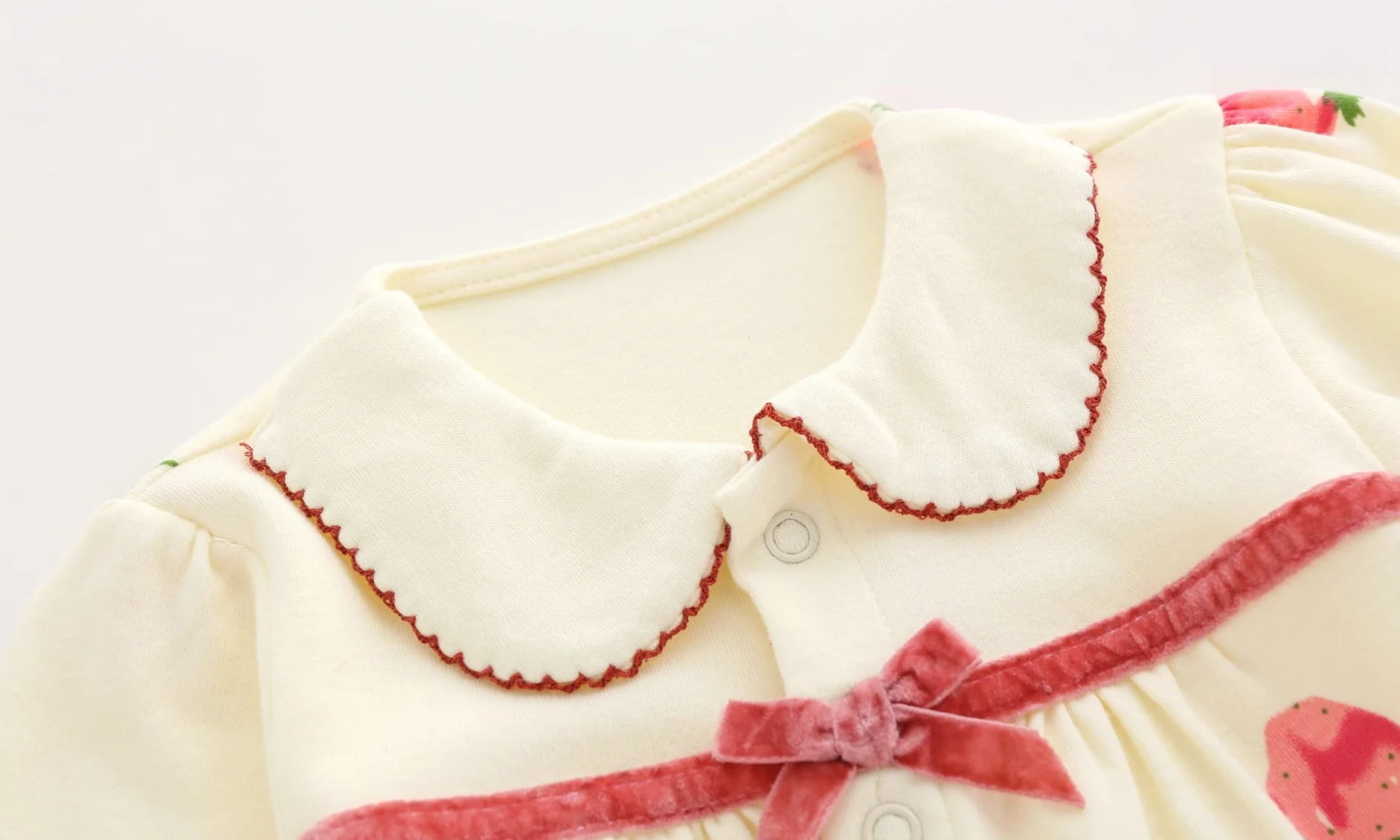 Ensemble Bébé Fille Pyjama Body Combinaison Coton Manches Longues 0-12 Mois