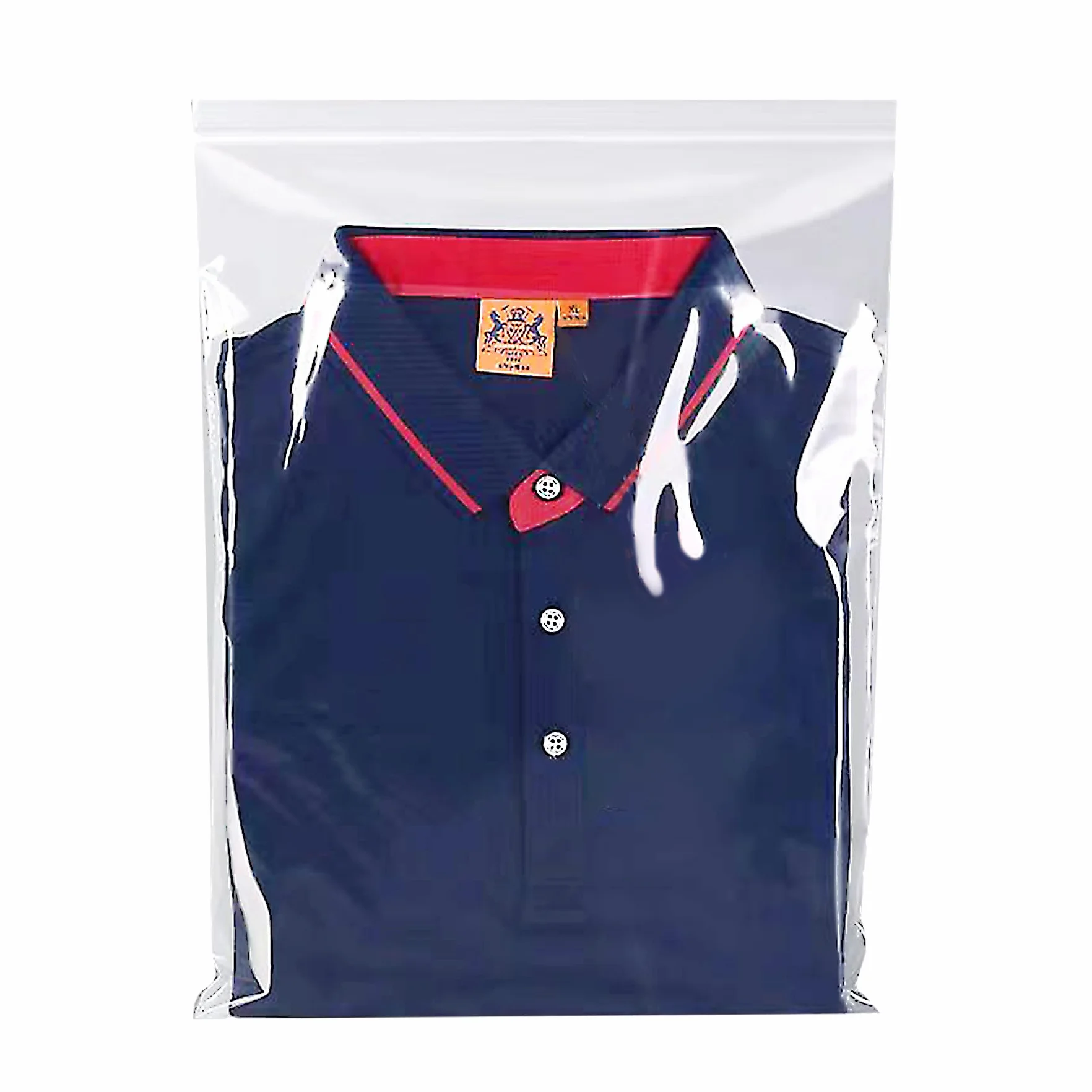 Sachet Zippé Transparent Cellophane 24x35cm 25 Pièces Sacs Plastique Refermables Pochette Zip pour Vêtements