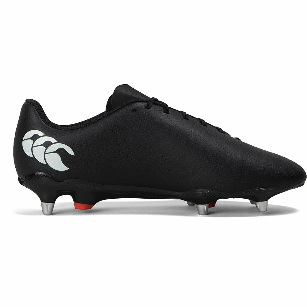 Canterbury Speed Raze Soft Ground Rugby Boots Noir 42 EU