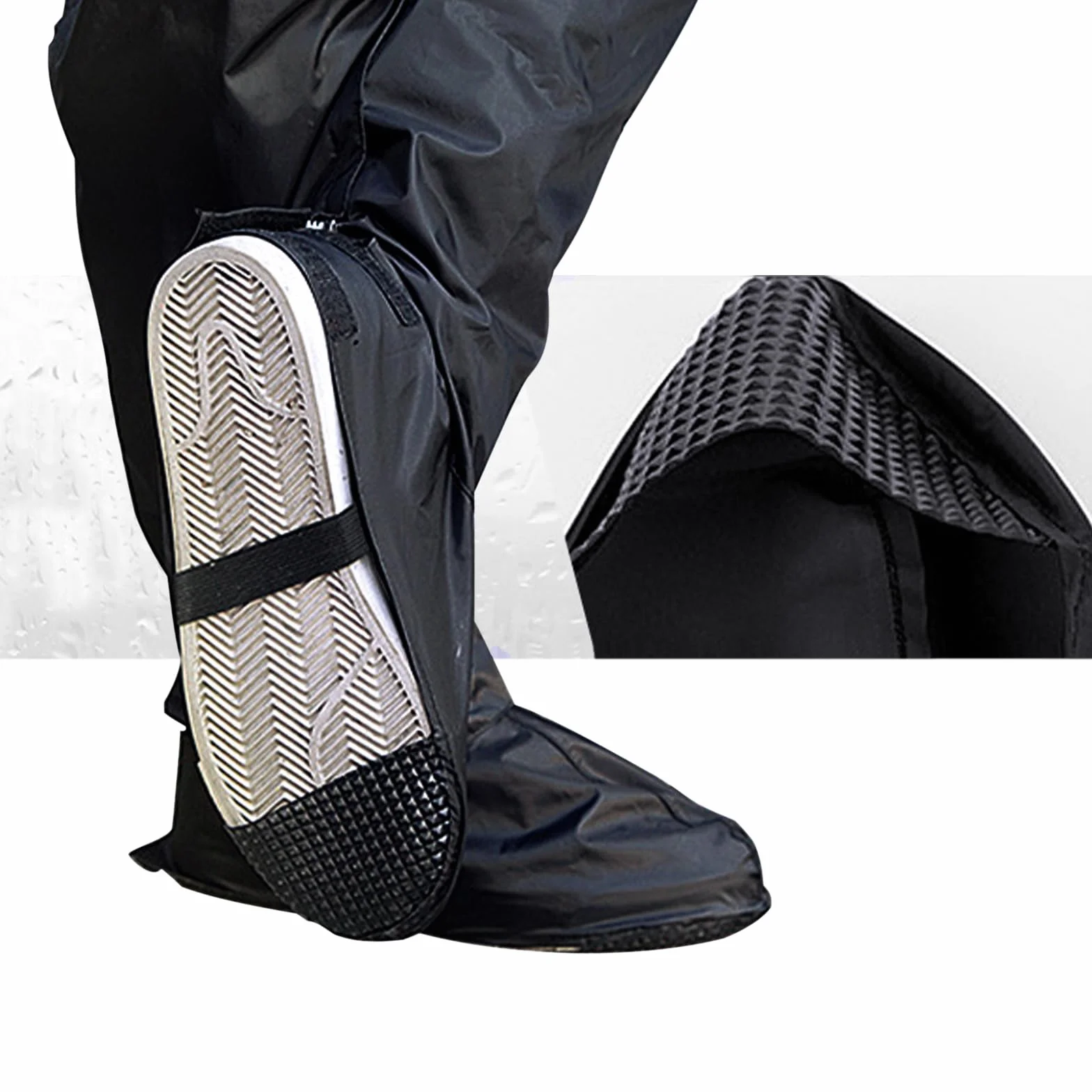 OhMill Pantalon Imperméable Jambes Protège-Jambes Étanches Cyclisme Moto Vélo VTT