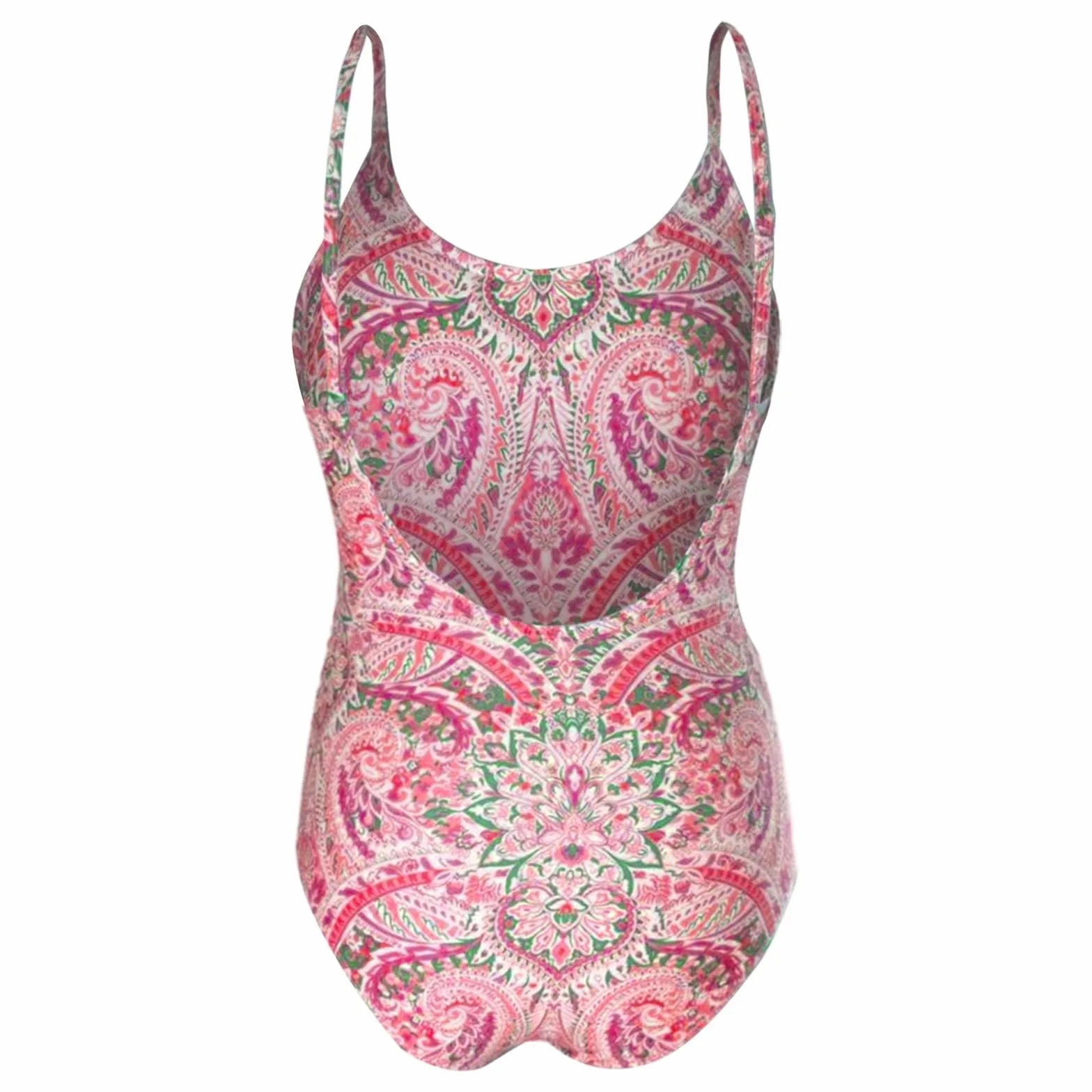Grossesse Tankini Grande Taille Maillot de Bain de maternité imprimé Floral Bretelles Dos Nu découpe raffinée Piscine Plage