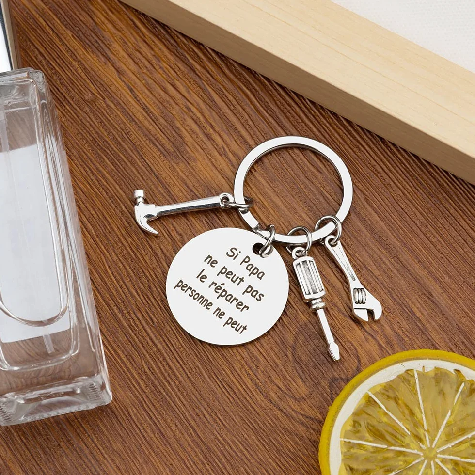 Porte Clef Papa Cadeau Anniversaire Original Utile Homme 40 ans 50 ans
