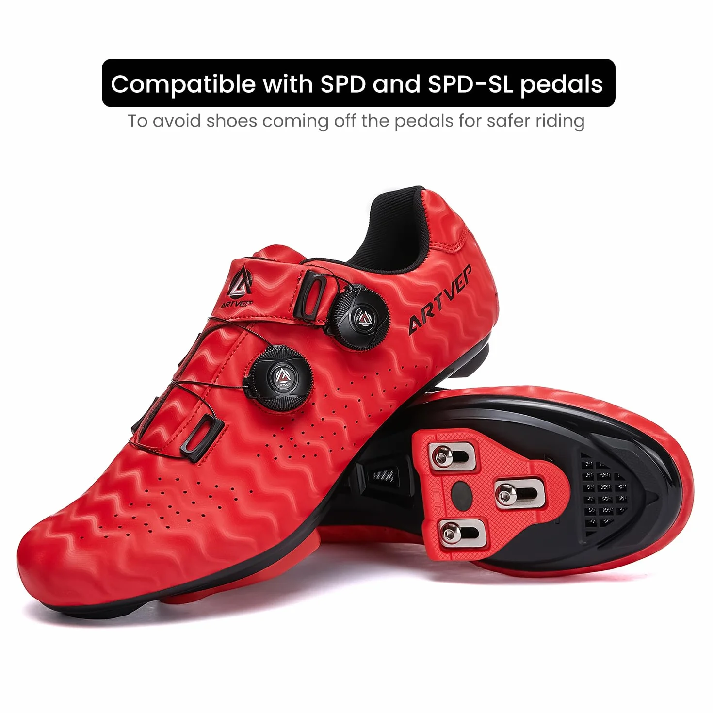Chaussures de Cyclisme Hommes Femmes Route Look SPD SPD-SL Delta Cleats Indoor Outdoor