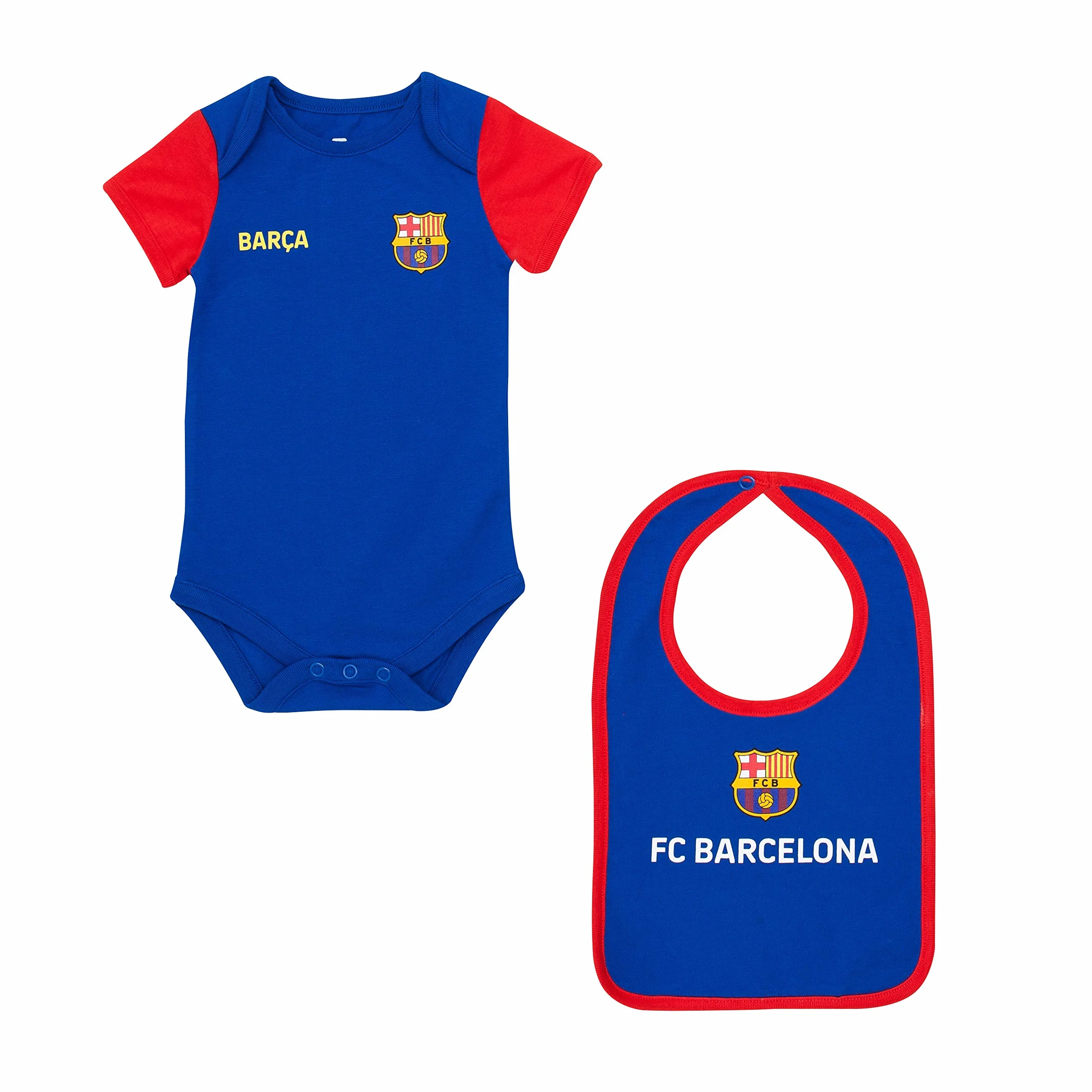Bavoir bébé Barca FC Barcelone Collection Officielle