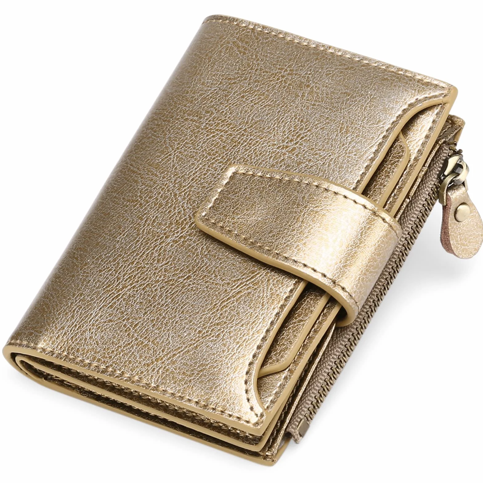 Portefeuille Femme Cuir RFID Blocage SENDEFN