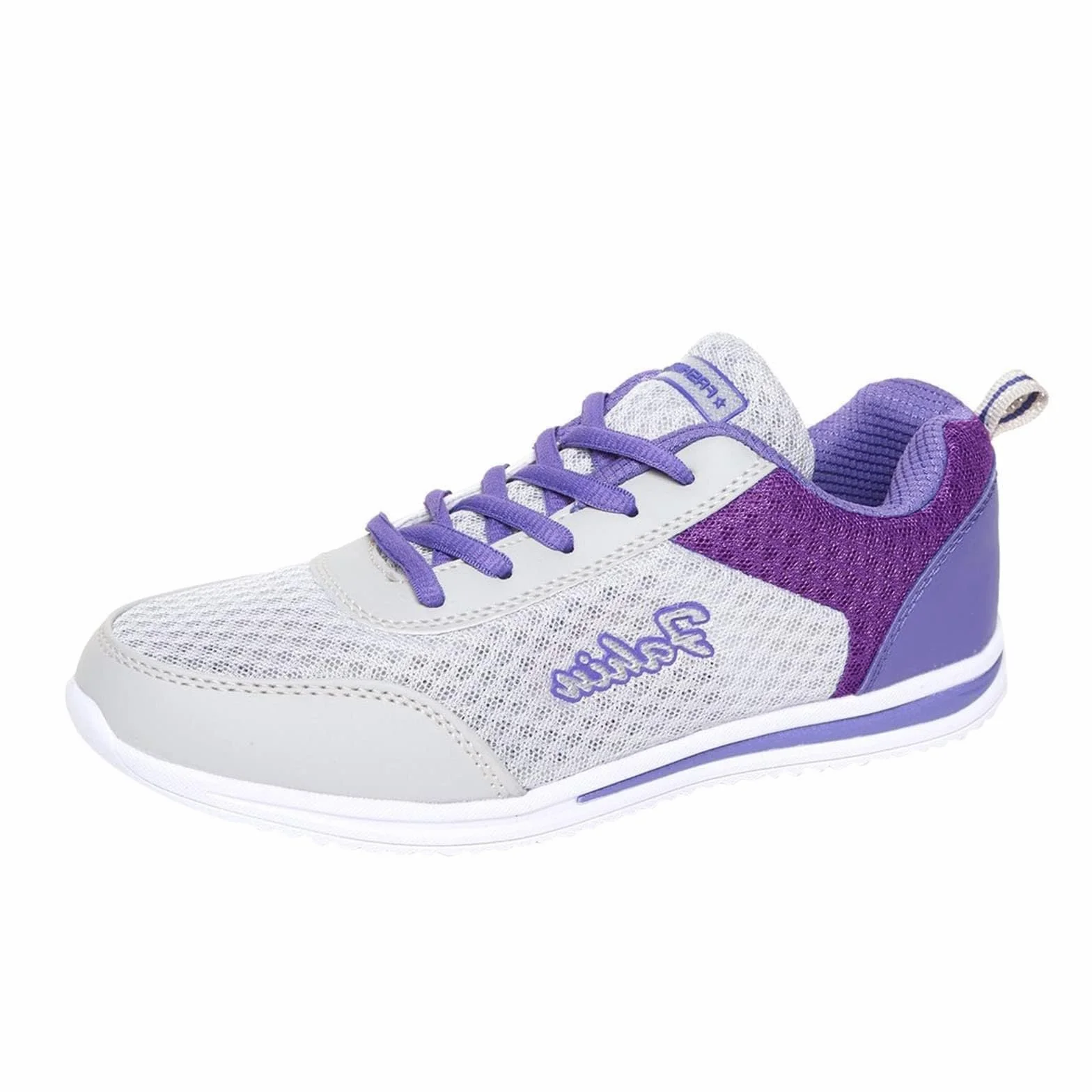 Chaussures de bowling respirantes en maille pour femme