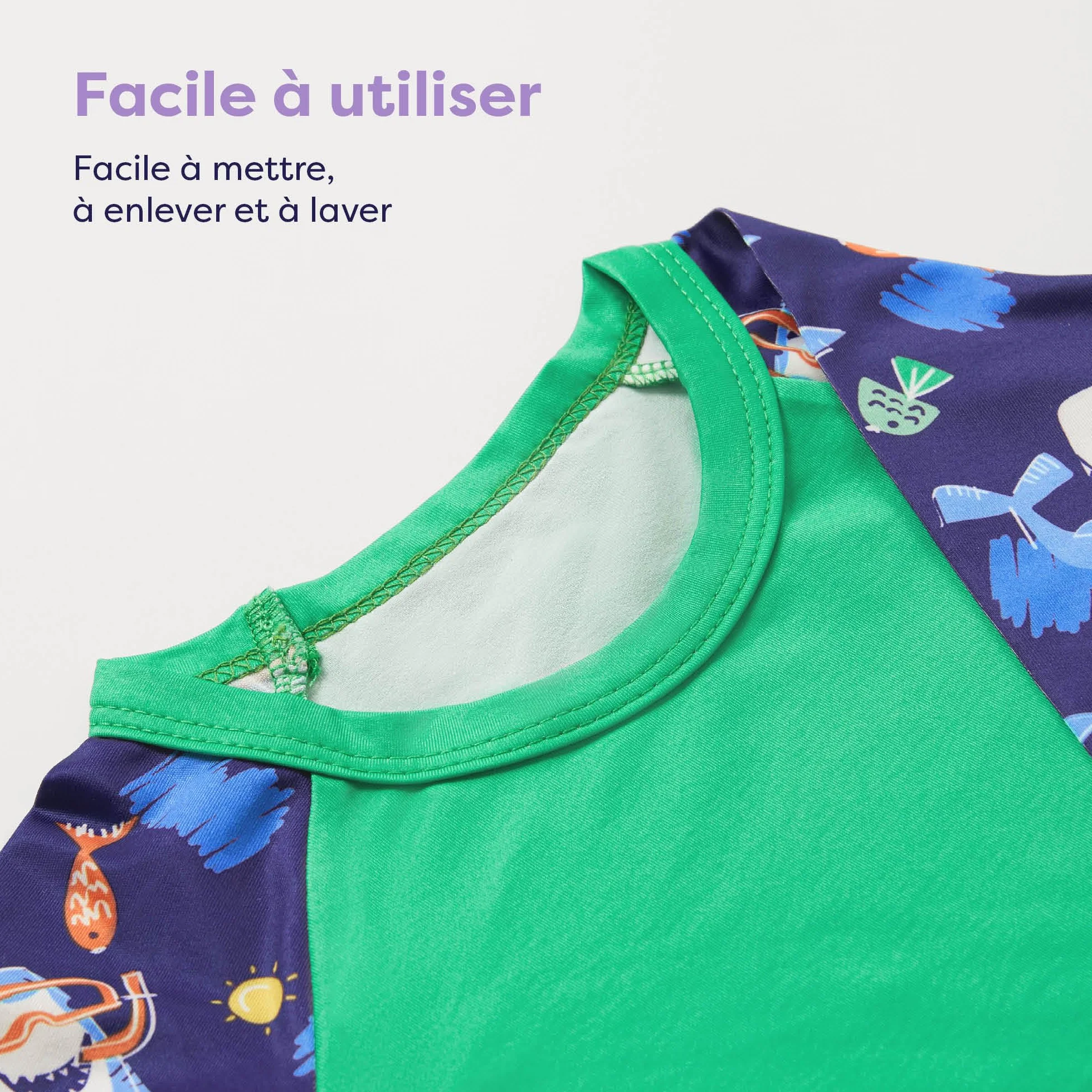 Bambino Mio Maillot de Bain Manches Longues Gilet Protection Solaire Bébé