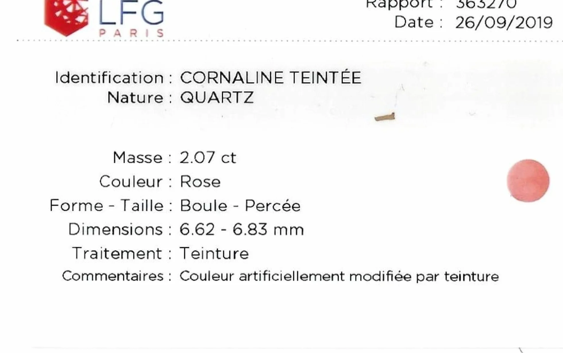 Bracelet d'Allaitement en Quartz Rose avec Suivi Précis Heures Tétées - Ajustable