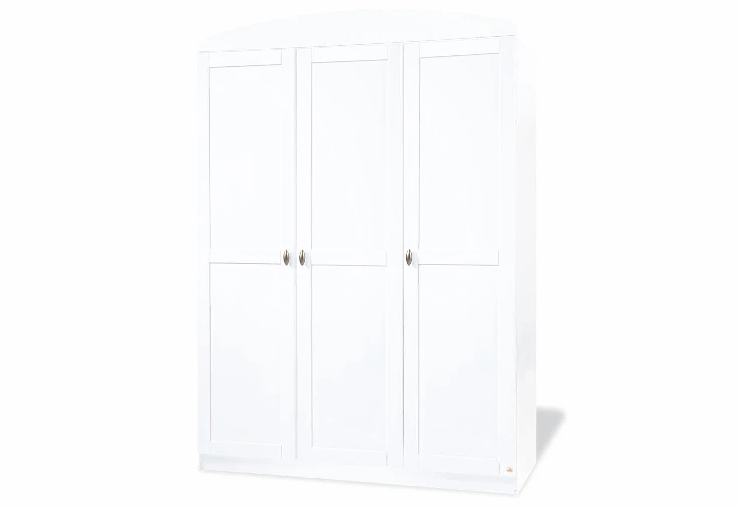 PINOLINO Laura Grande Penderie 3 portes Blanc 135 x 54 x 191 cm