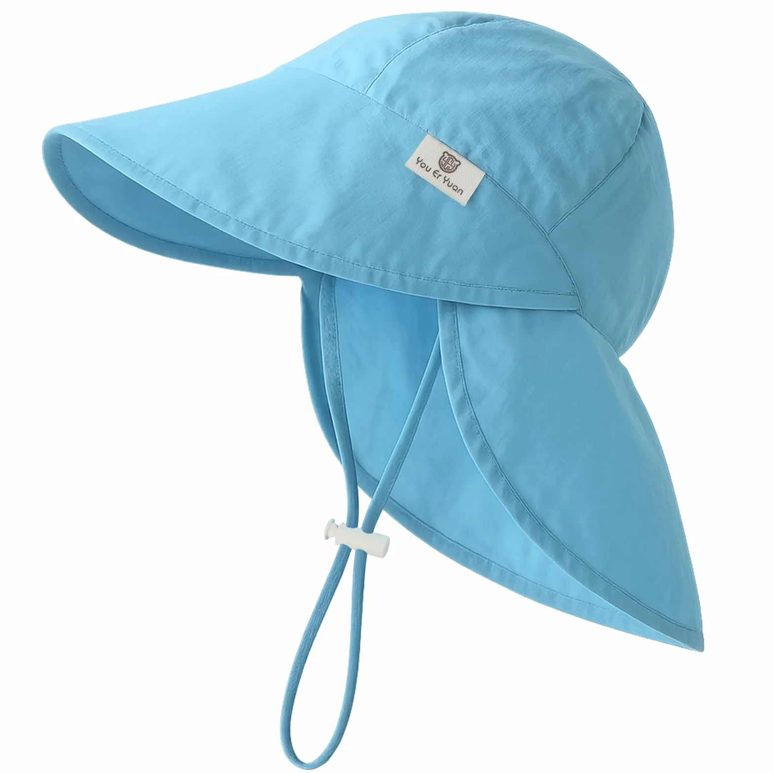 Chapeau Anti UV Bébé Enfant Respirant (Beige)