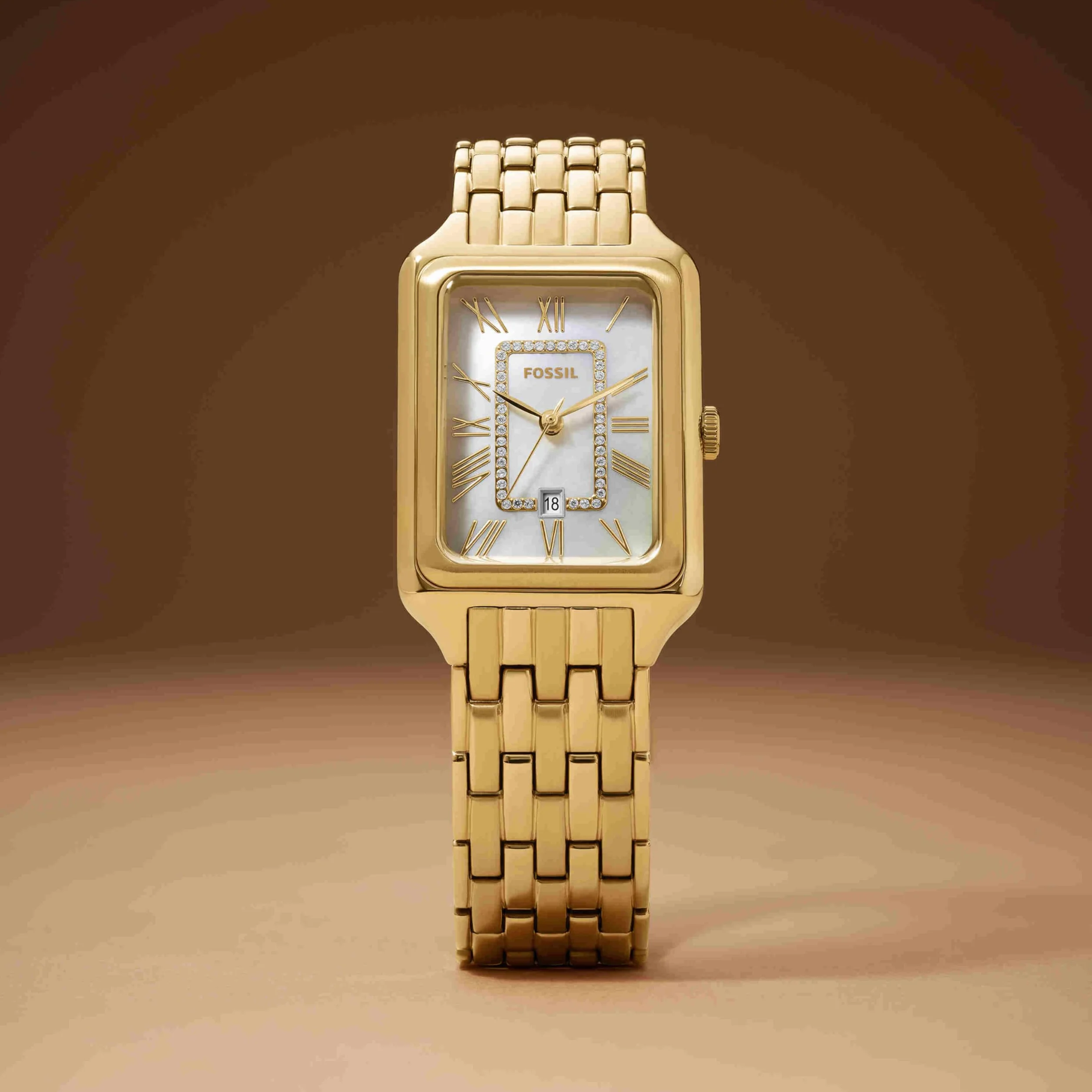 Fossil Montre Raquel Femmes Quartz Acier Inoxydable