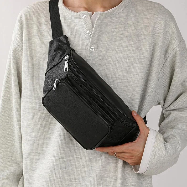Sacs Sac Banane Sacoche Homme Femme bandouliere Ceinture Cuir