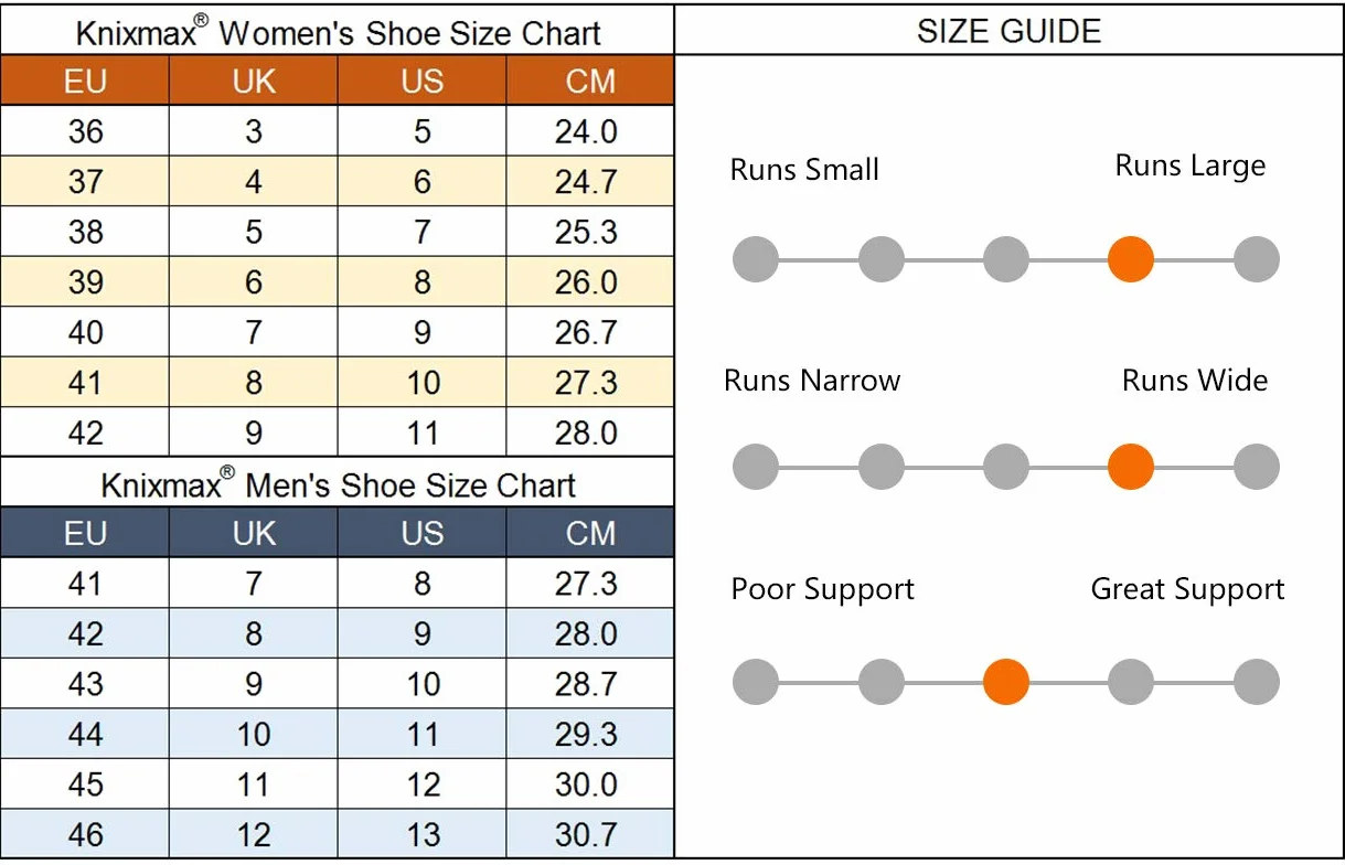 Knixmax Chaussures de Randonnée Respirant Antidérapant Bottes de Trekking pour Femmes Hommes EU36-46