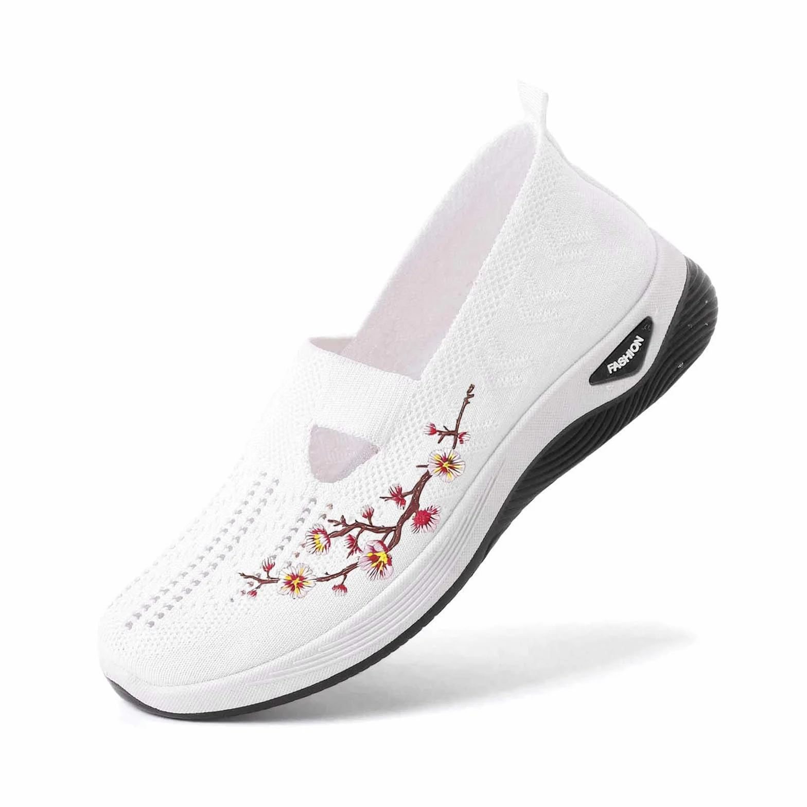 Barefoot Femme Chaussures Pieds Nus Respirant Légères Confortable Slip on Sneakers sans Lacets Plateforme Orthopédique