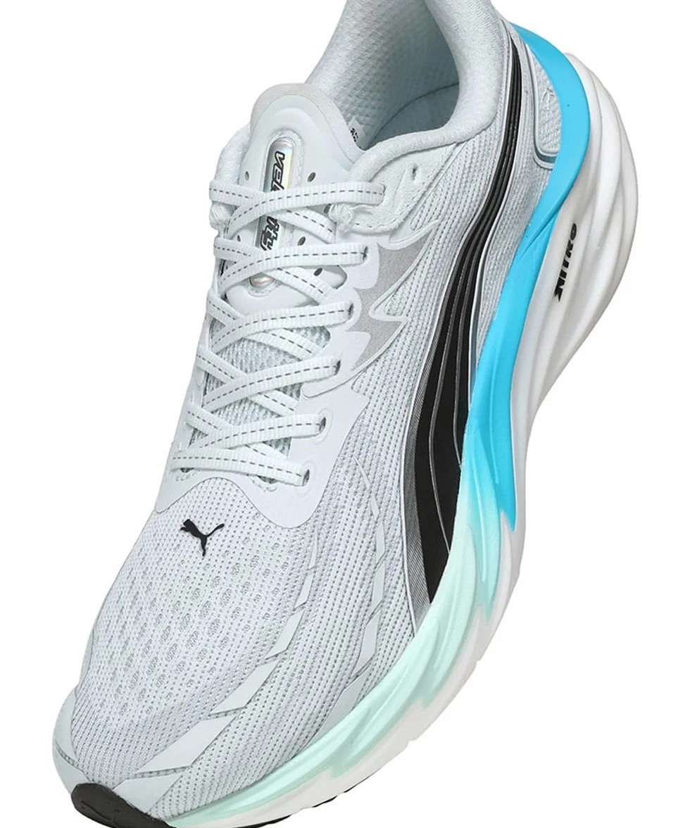 PUMA Velocity Nitro 4 Chaussures de Running Hommes Sea Glass-Speed Blue