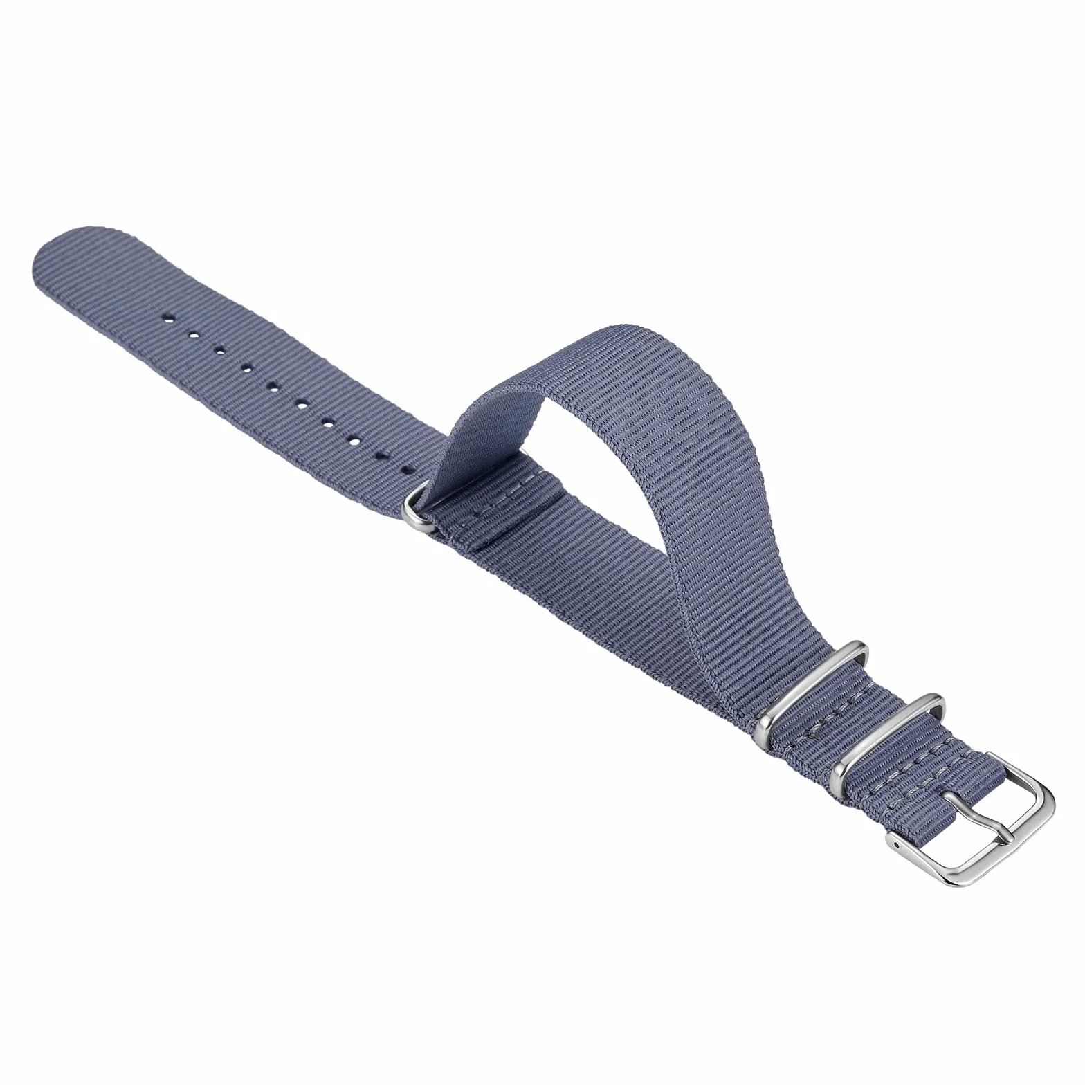 Bracelet de montre de rechange en nylon, lot de 2, 18-22 mm pour homme et femme