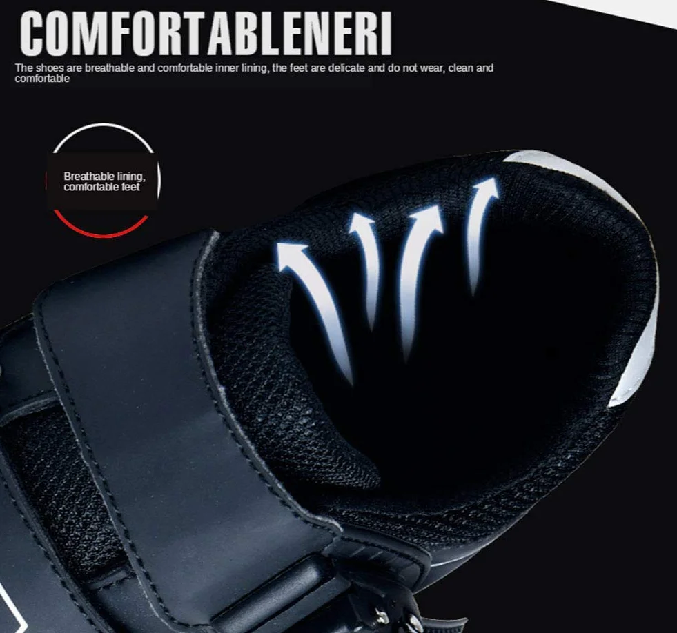 Earnmore Chaussures de Cyclisme Antidérapantes en Fibre de Carbone Respirantes, Chaussures de Vélo de Route et Montagne