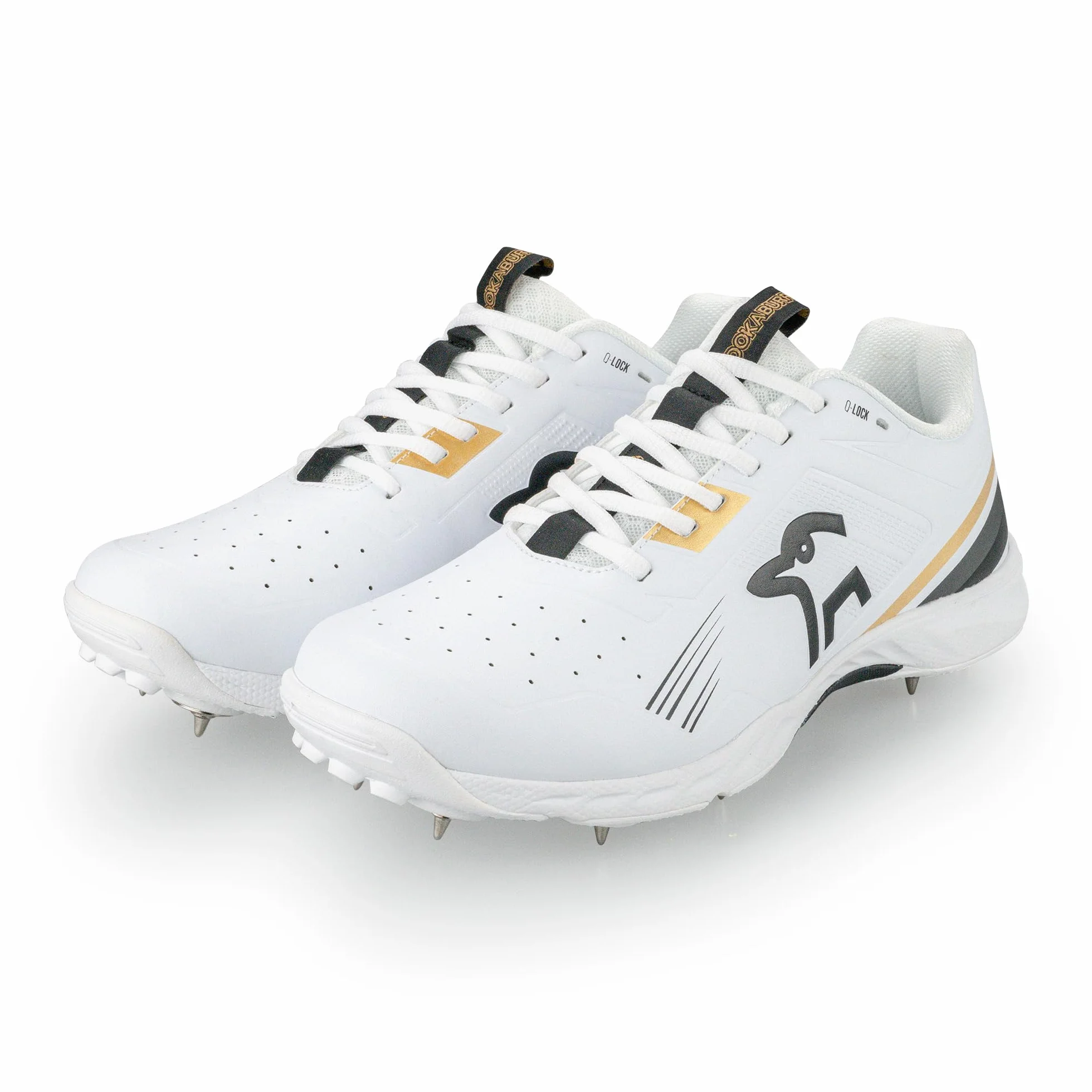 KOOKABURRA KC 3.0 Spike Cricket Shoe Gold/Black